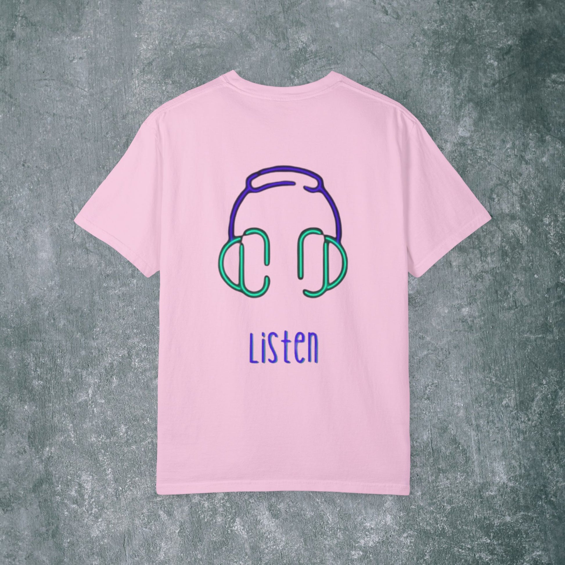 Sound Up T-Shirt for Music Lovers - With Back Print