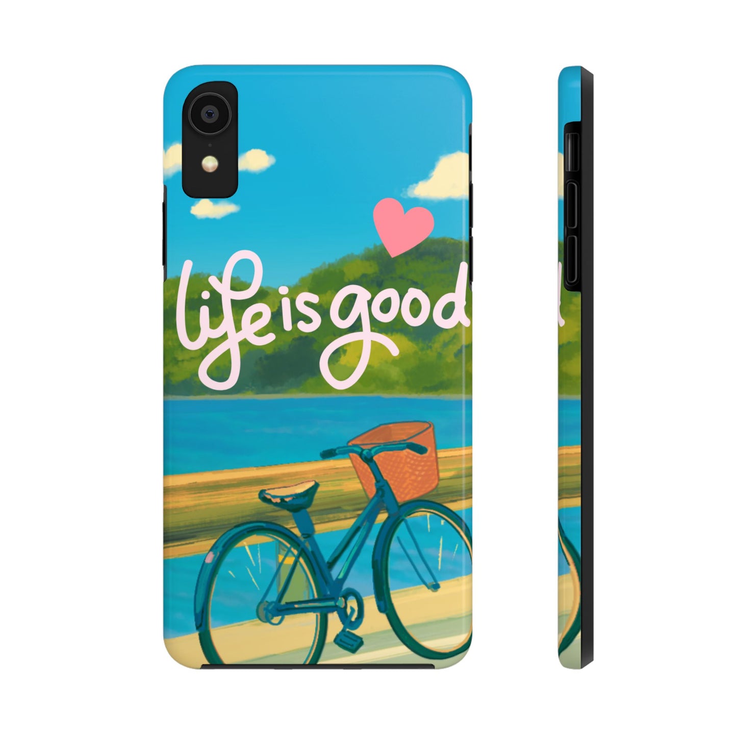 Vibrant Bicycle Design - Phone Case