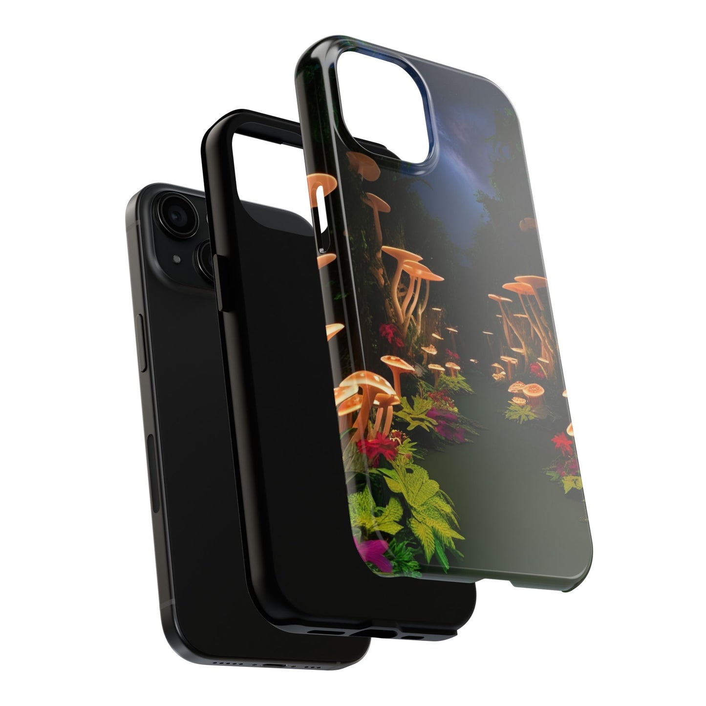 Mushroom Forest Tough Phone Case
