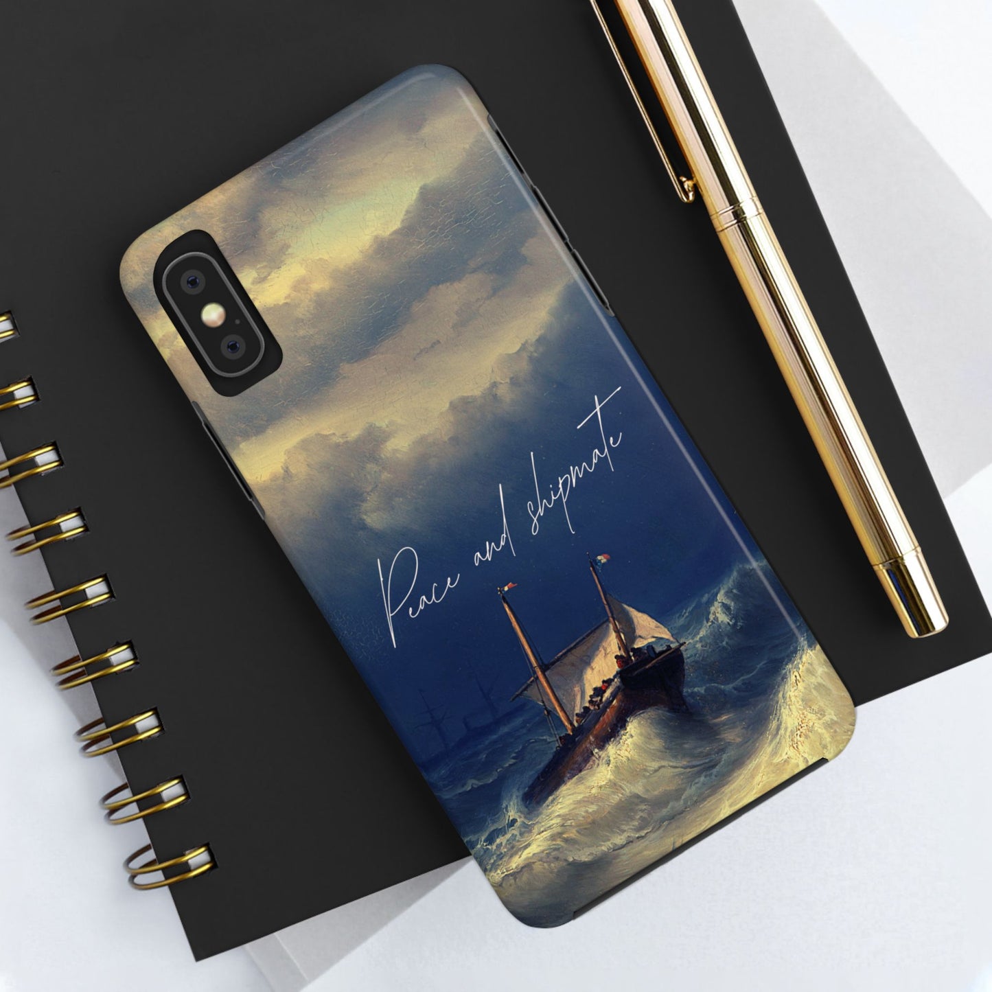 Artistic Phone Case - "Peace and Disparate" Design