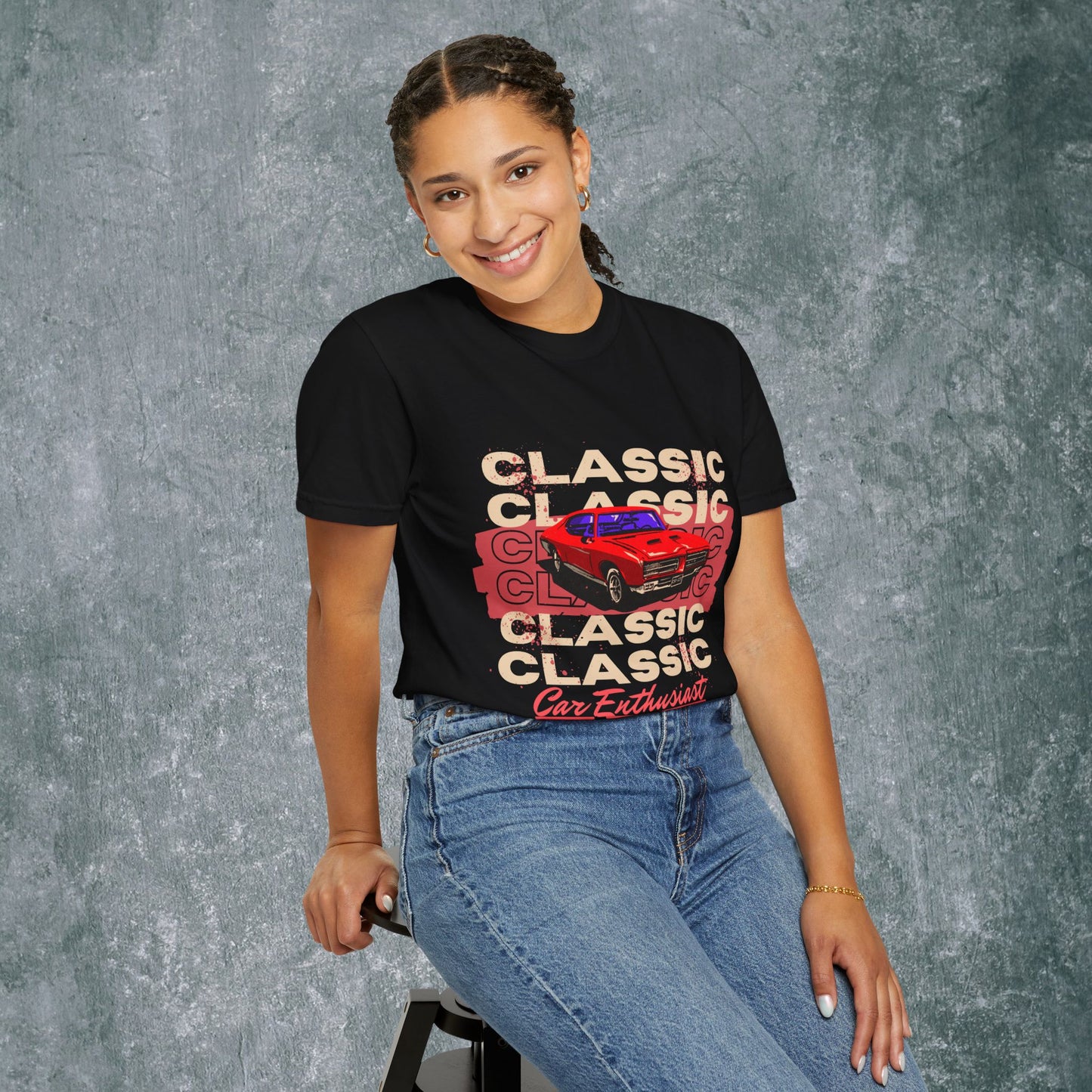 Classic Car Enthusiast Unisex Garment-Dyed T-Shirt