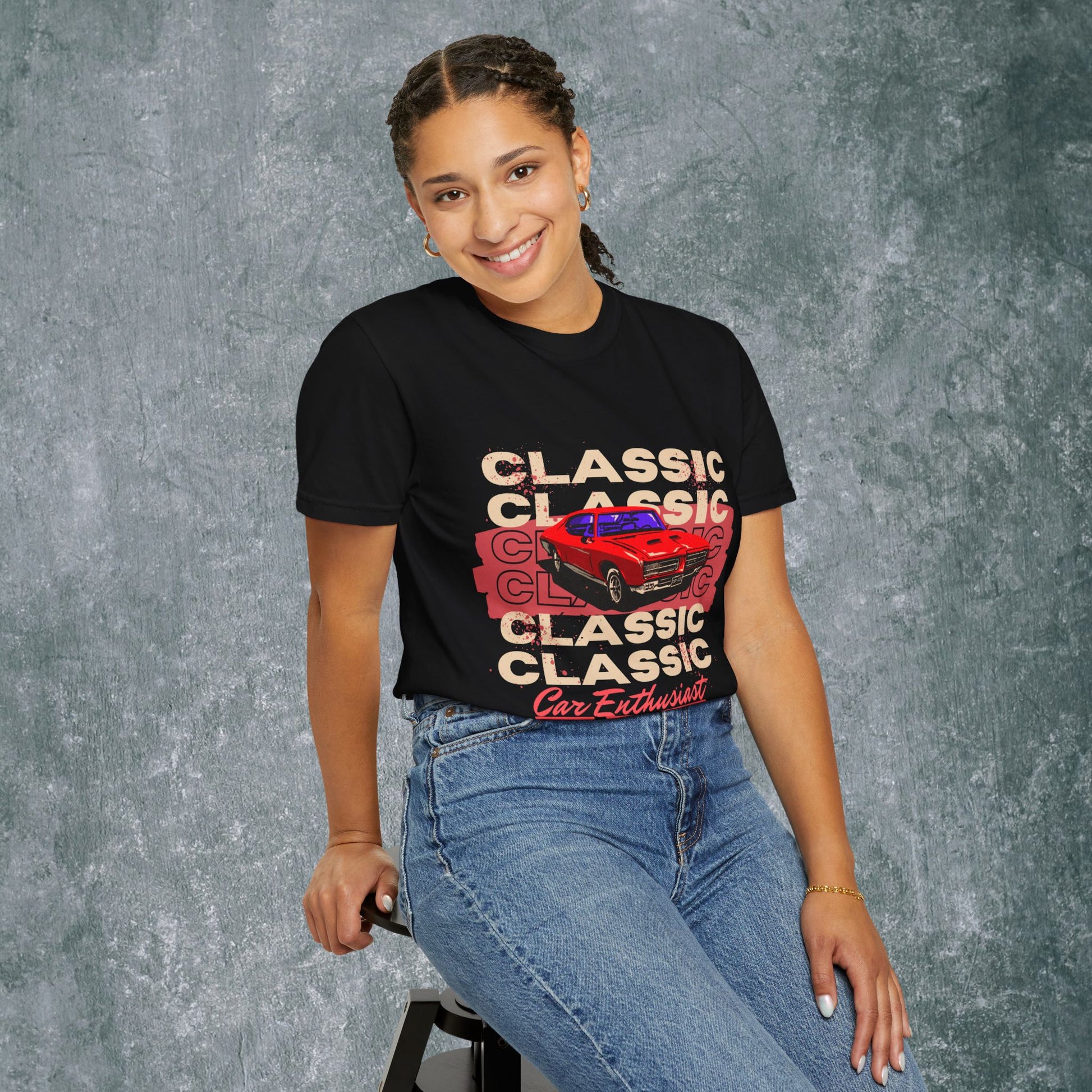 Classic Car Enthusiast Unisex Garment-Dyed T-Shirt