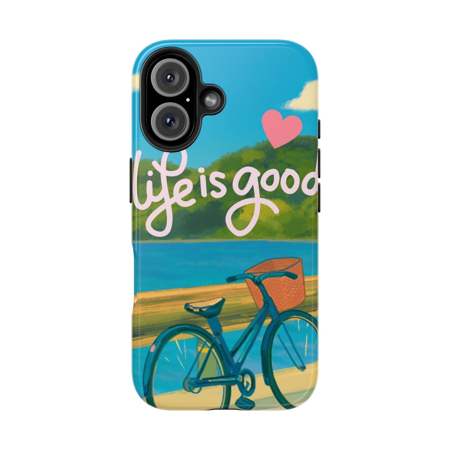 Vibrant Bicycle Design - Phone Case