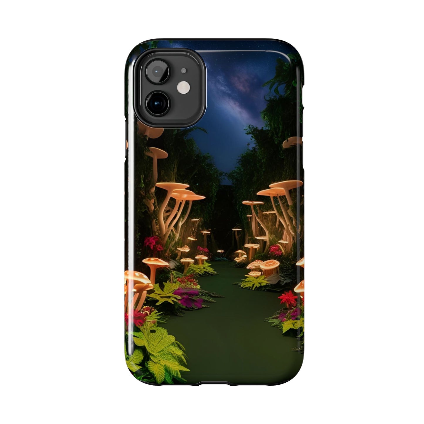 Mushroom Forest Tough Phone Case