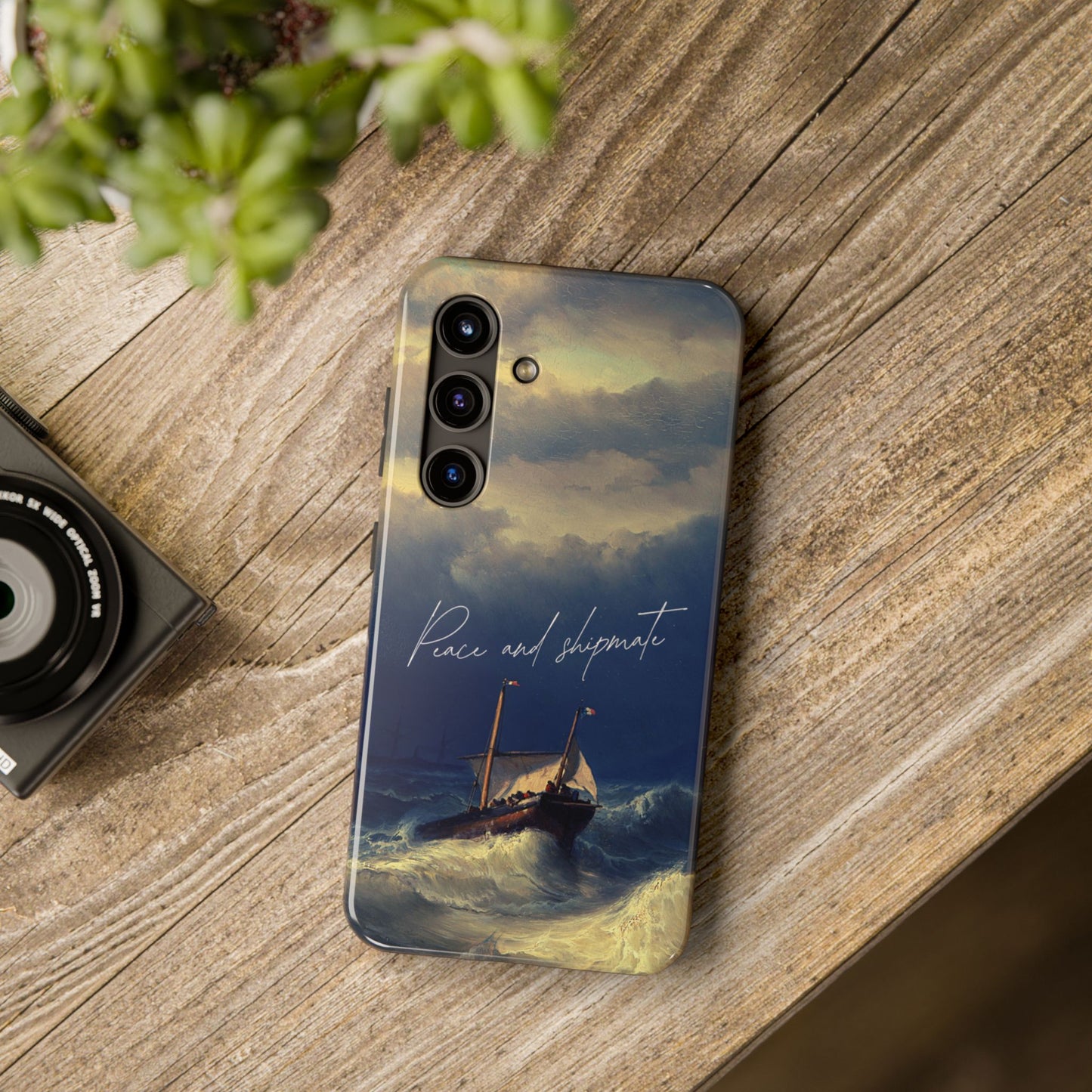Artistic Phone Case - "Peace and Disparate" Design