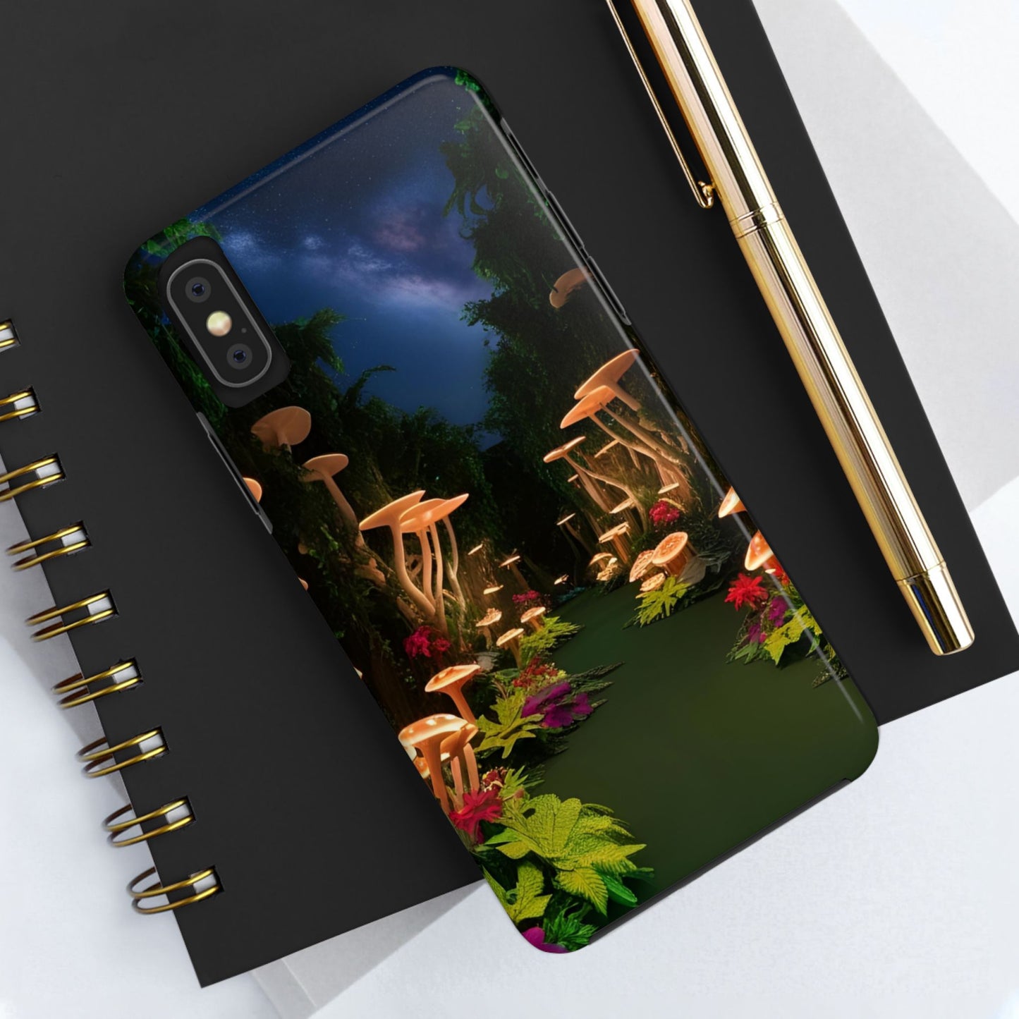 Mushroom Forest Tough Phone Case