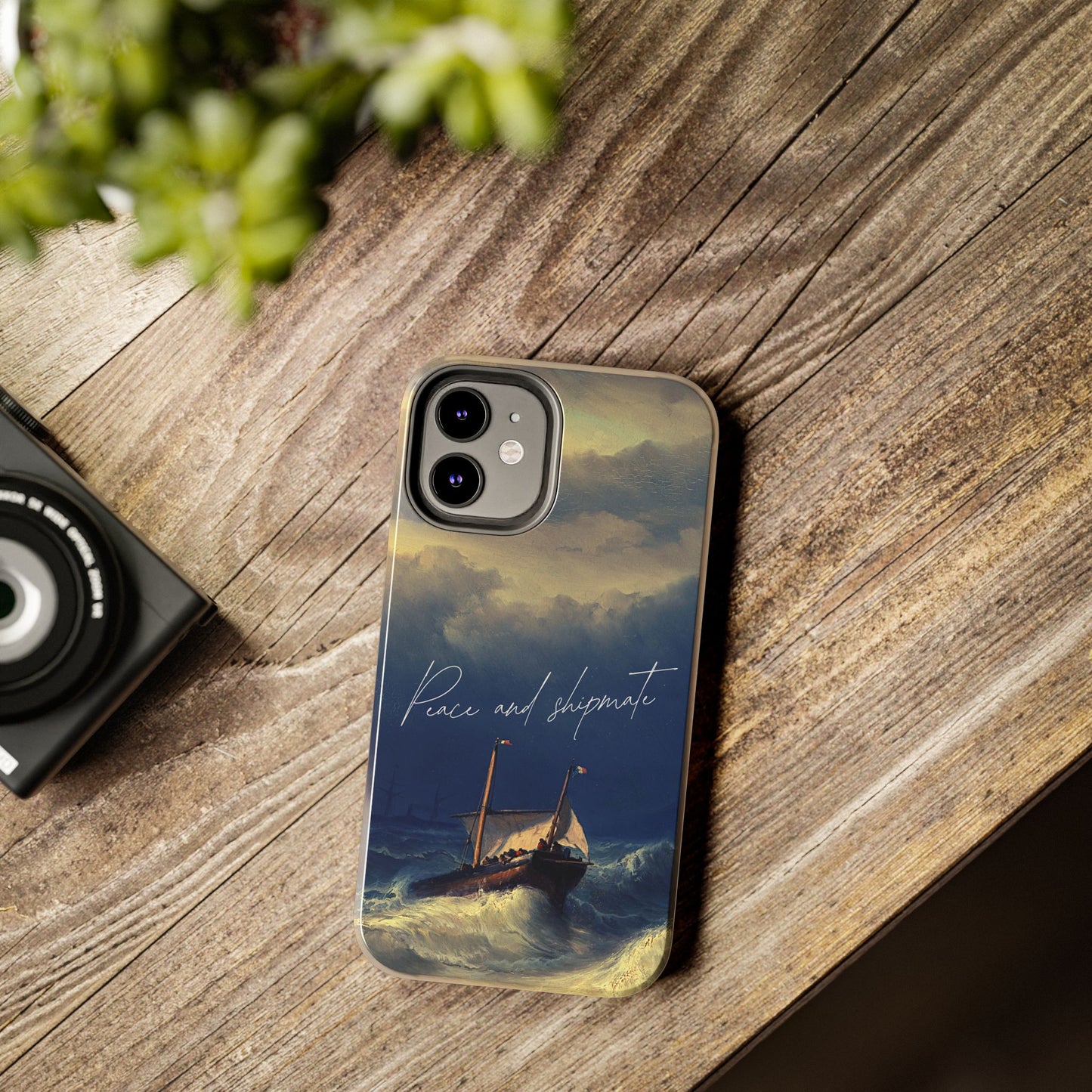 Artistic Phone Case - "Peace and Disparate" Design