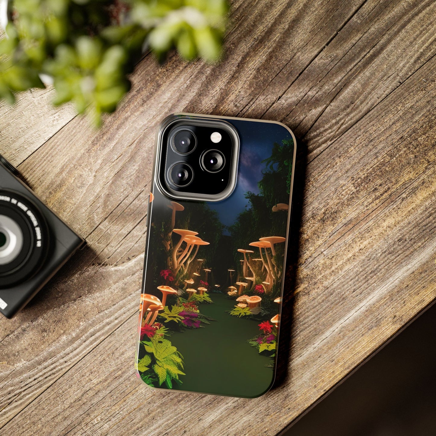 Mushroom Forest Tough Phone Case