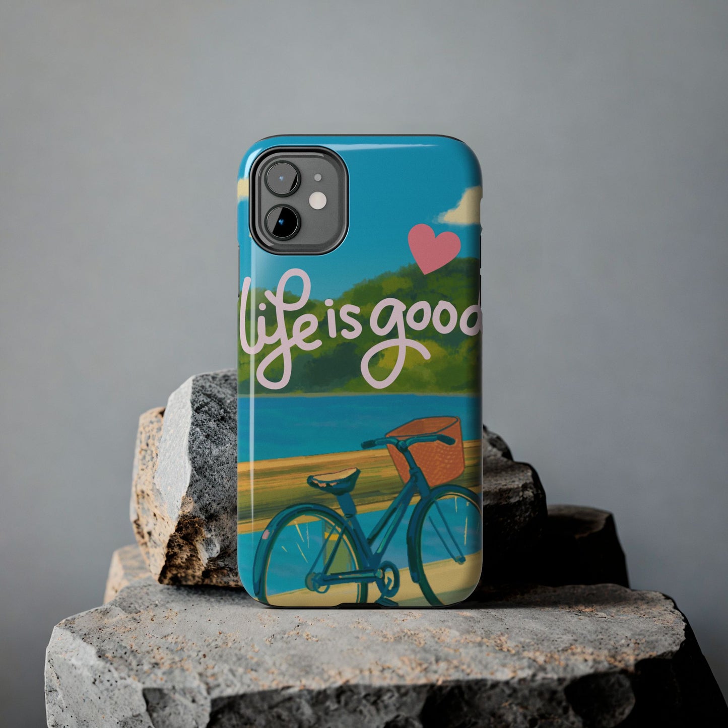 Vibrant Bicycle Design - Phone Case