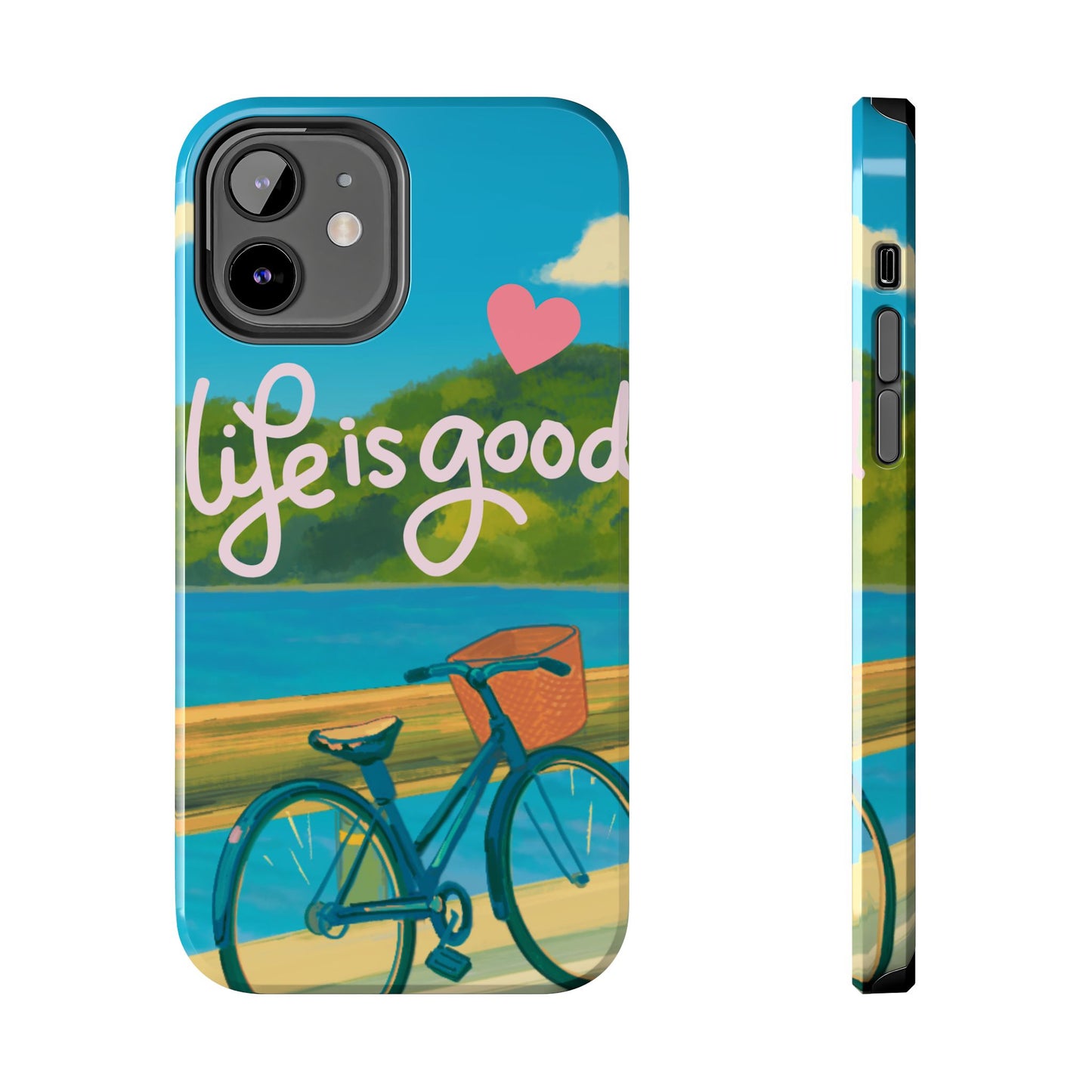 Vibrant Bicycle Design - Phone Case