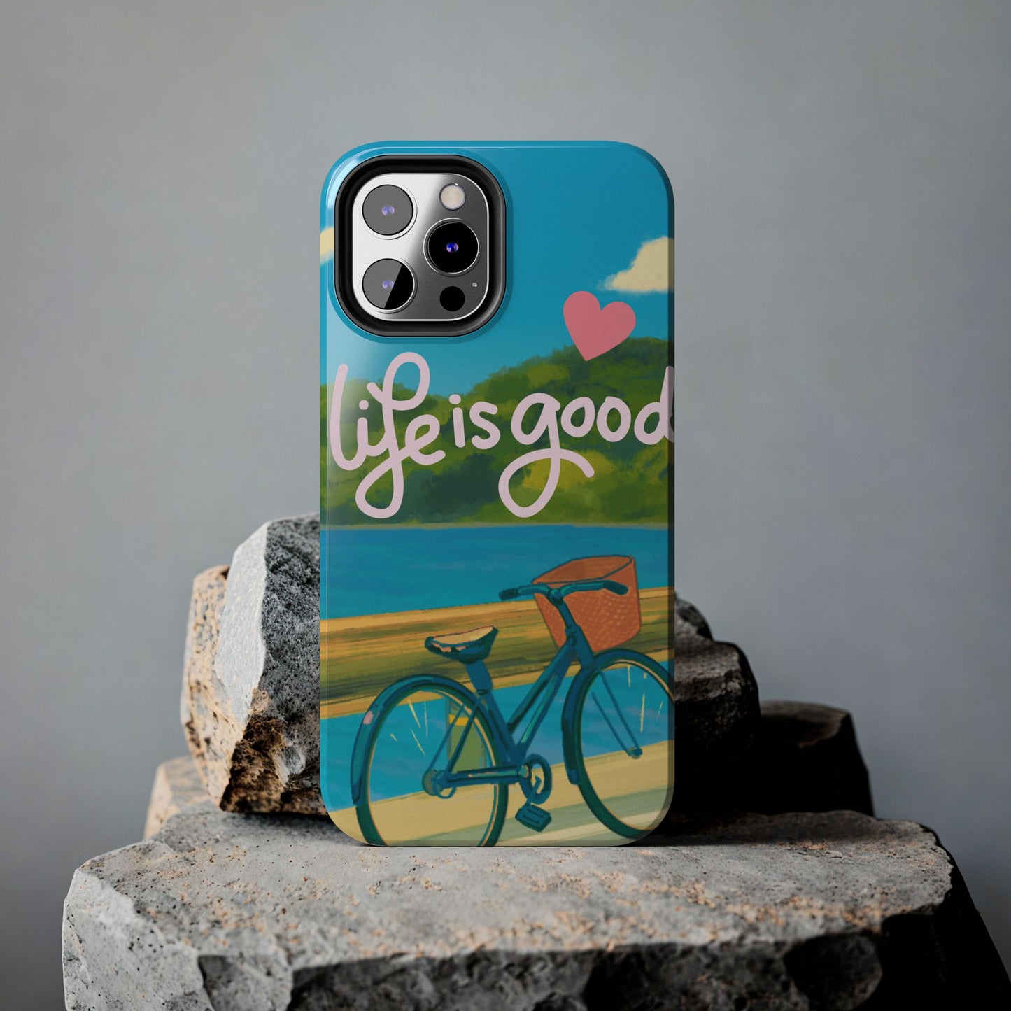 Vibrant Bicycle Design - Phone Case