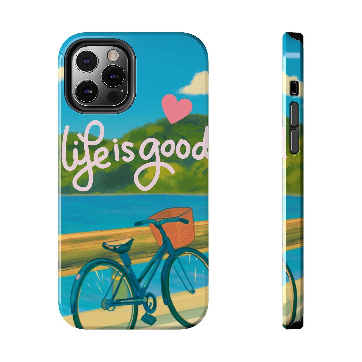 Vibrant Bicycle Design - Phone Case