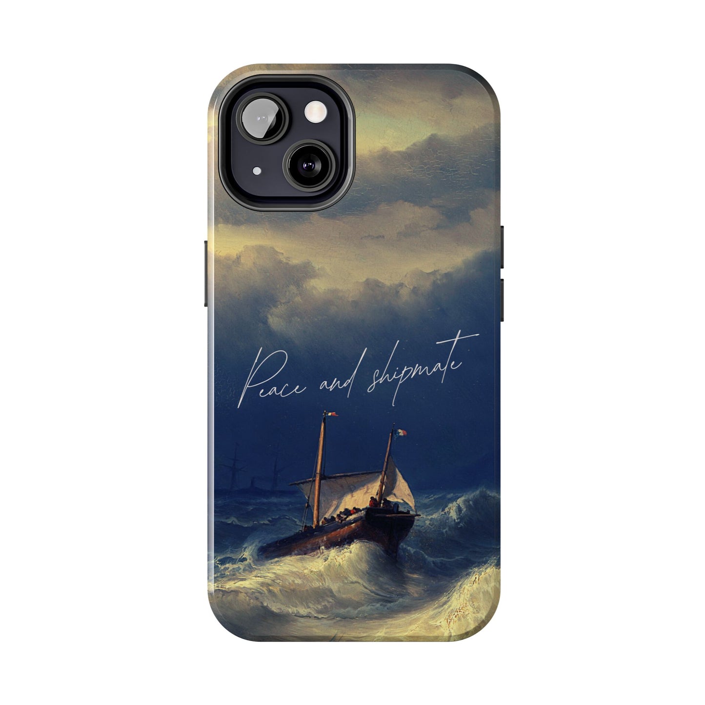 Artistic Phone Case - "Peace and Disparate" Design