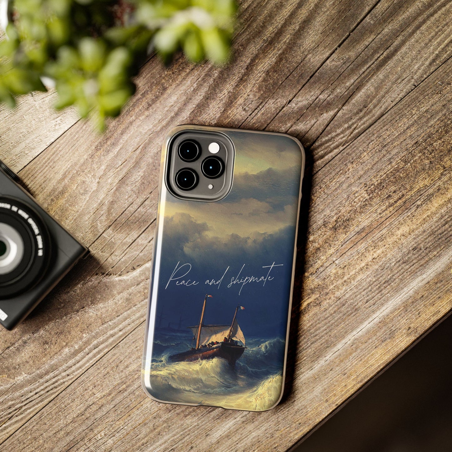Artistic Phone Case - "Peace and Disparate" Design