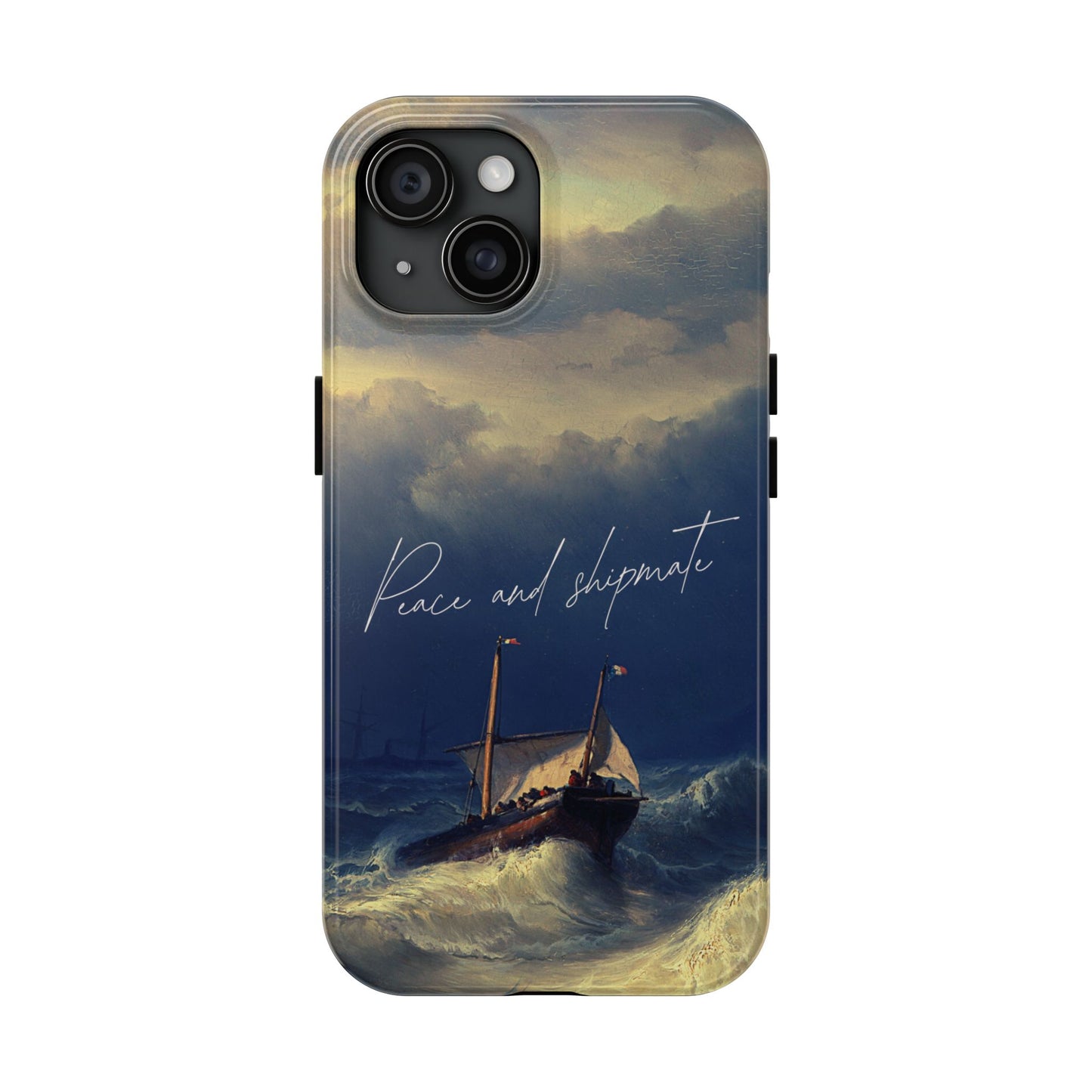 Artistic Phone Case - "Peace and Disparate" Design