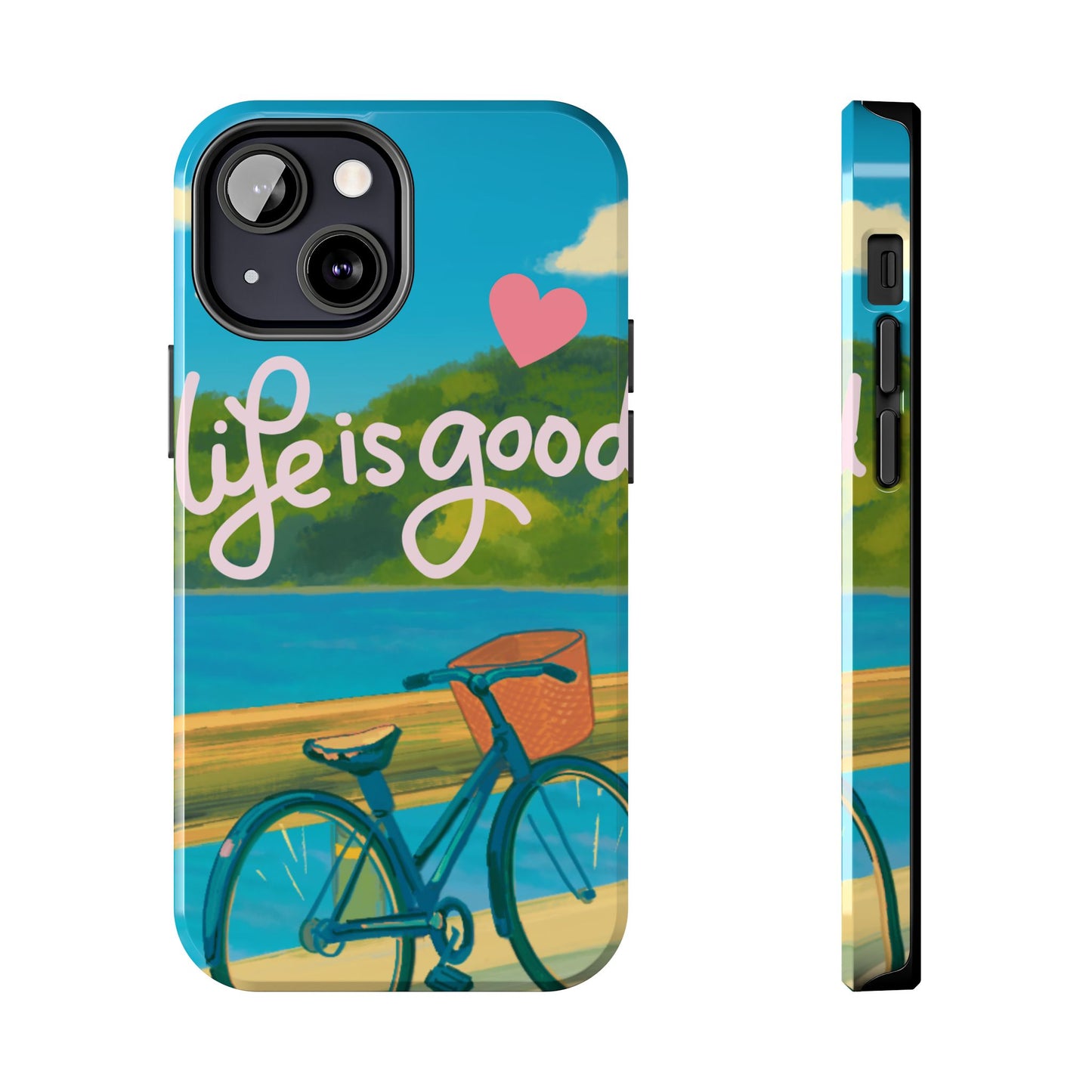 Vibrant Bicycle Design - Phone Case