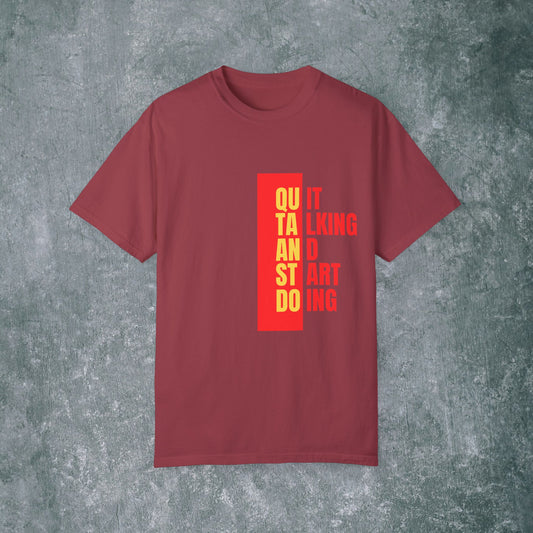 Unisex Garment-Dyed T-Shirt - Trendy Graphic Tee