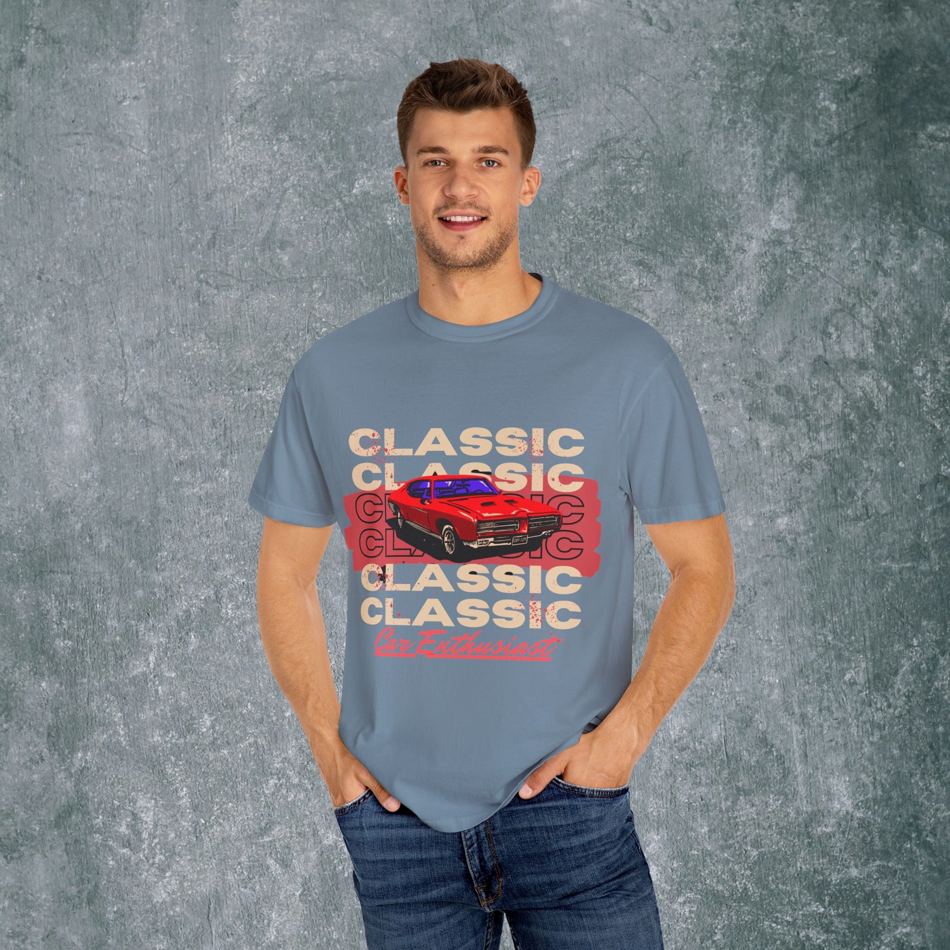 Classic Car Enthusiast Unisex Garment-Dyed T-Shirt