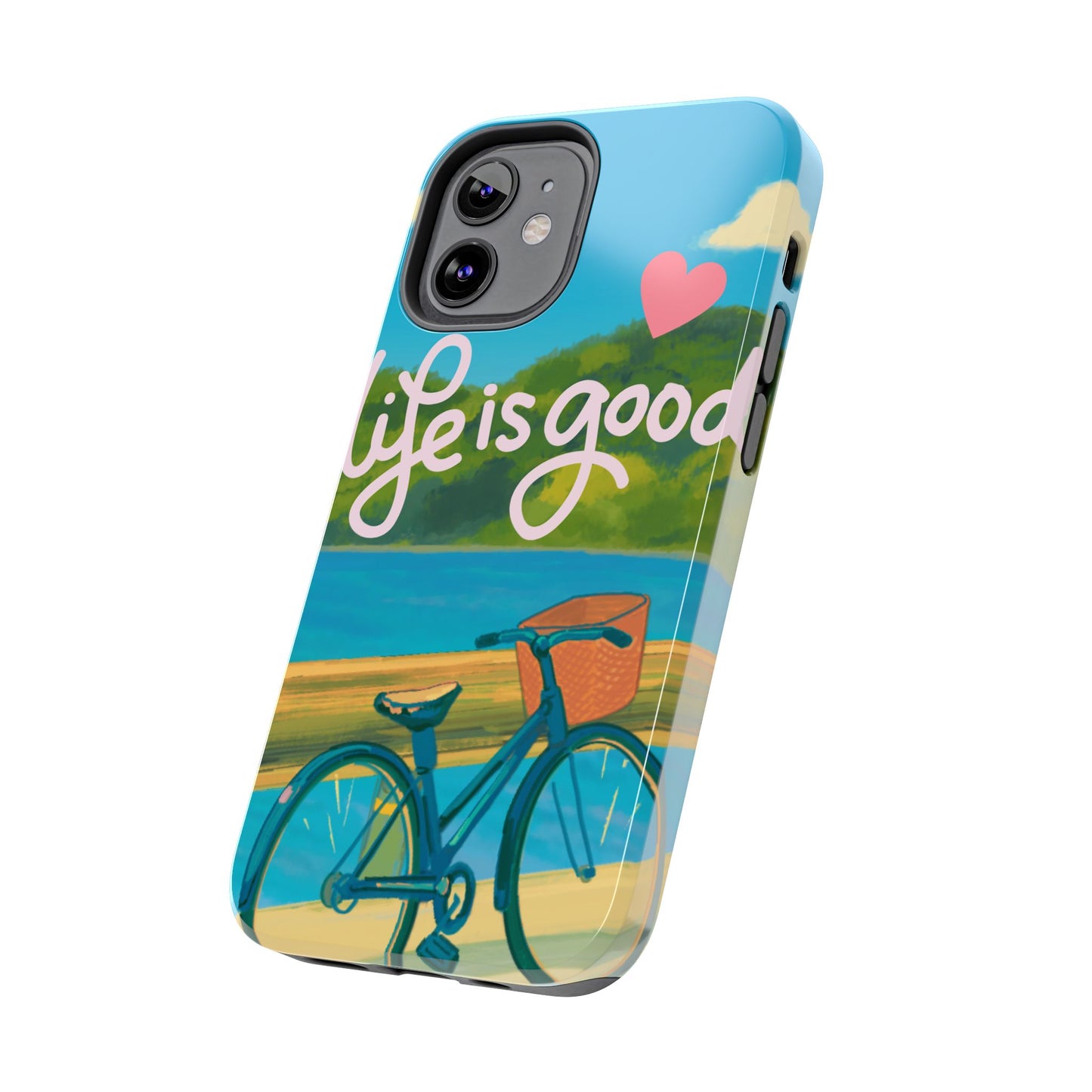 Vibrant Bicycle Design - Phone Case