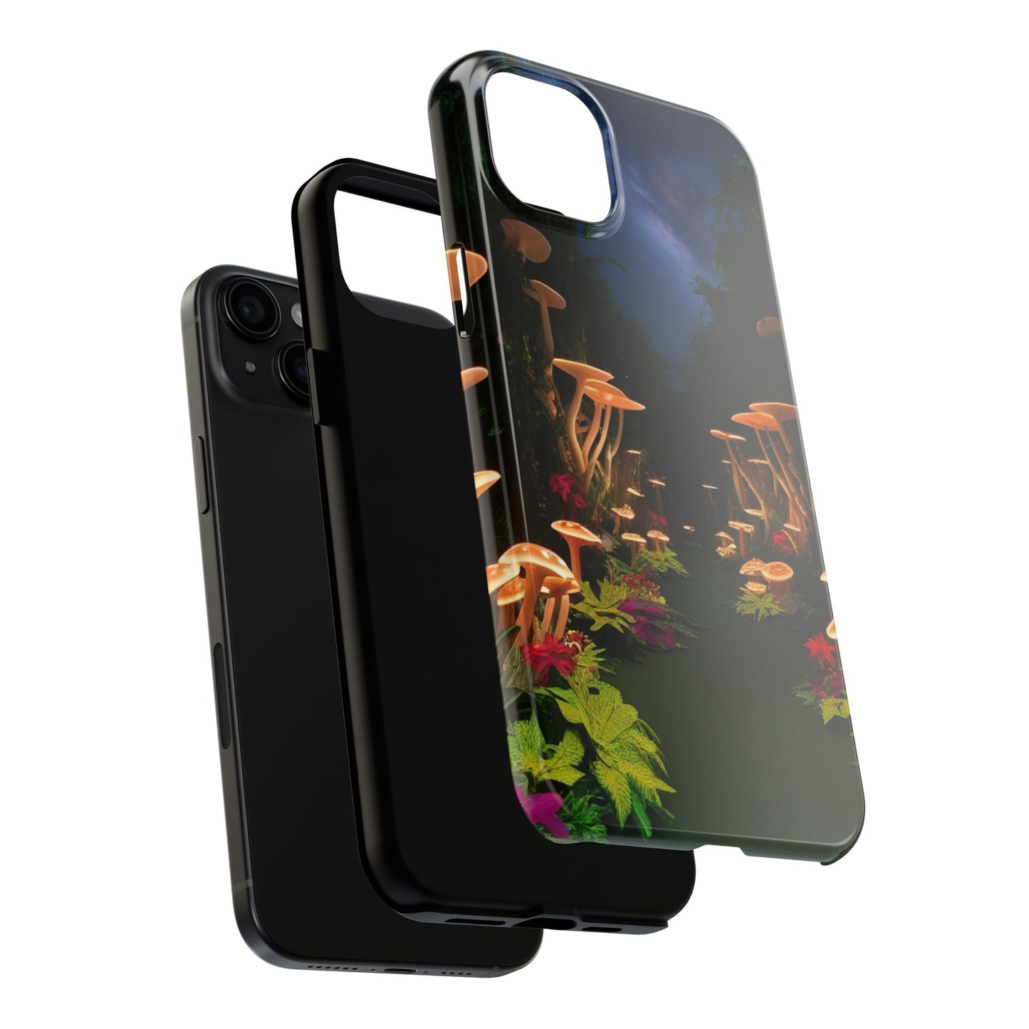 Mushroom Forest Tough Phone Case