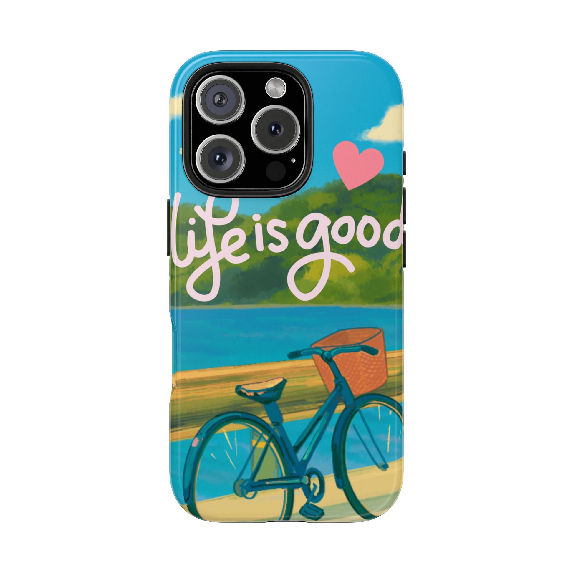Vibrant Bicycle Design - Phone Case