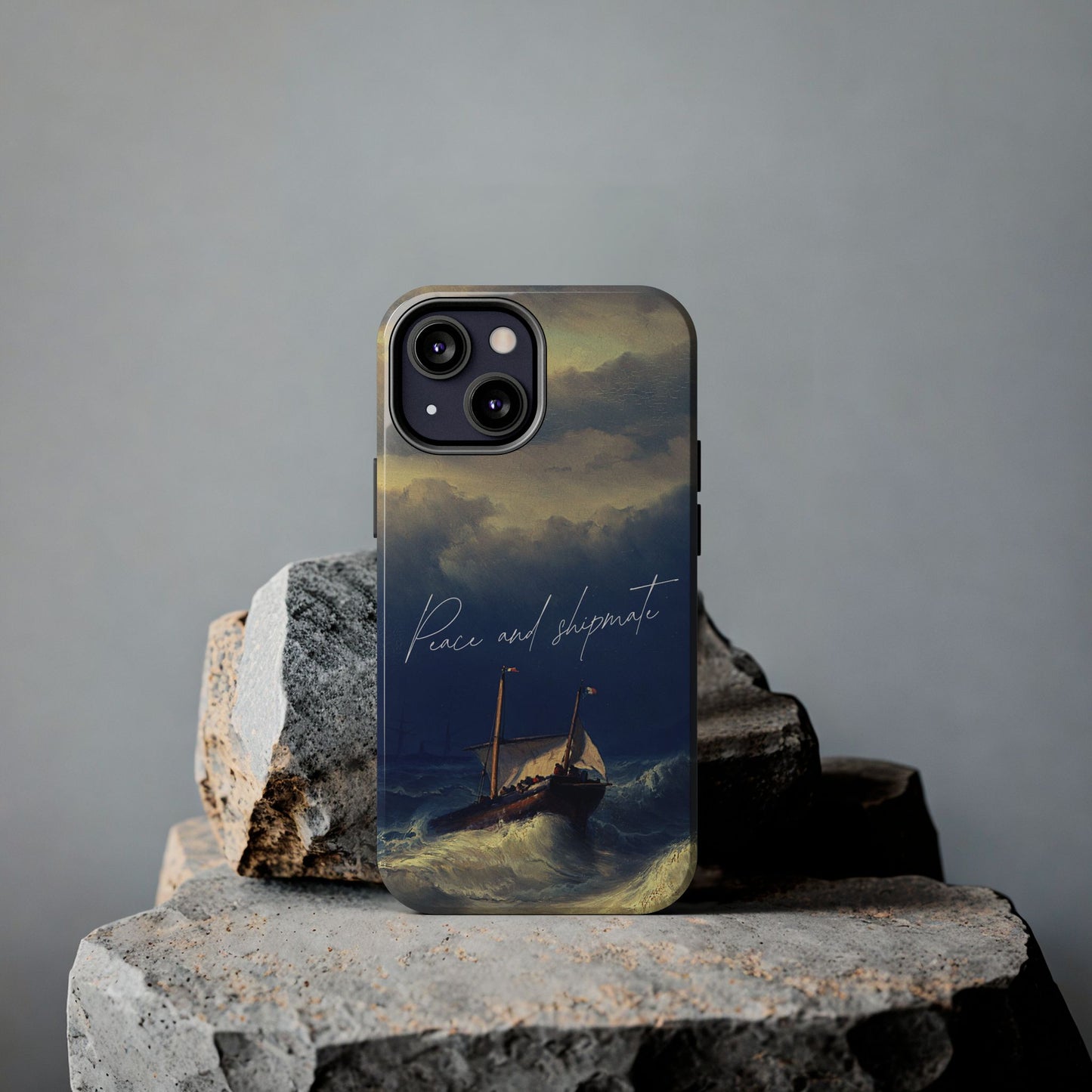 Artistic Phone Case - "Peace and Disparate" Design