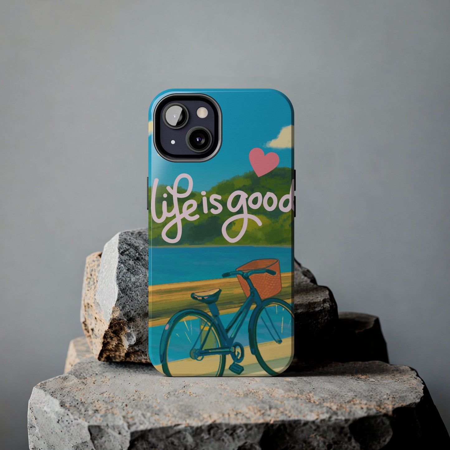 Vibrant Bicycle Design - Phone Case