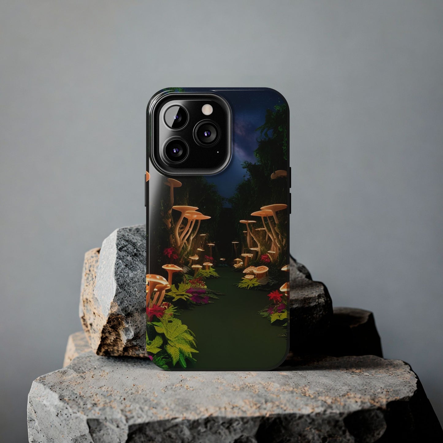 Mushroom Forest Tough Phone Case