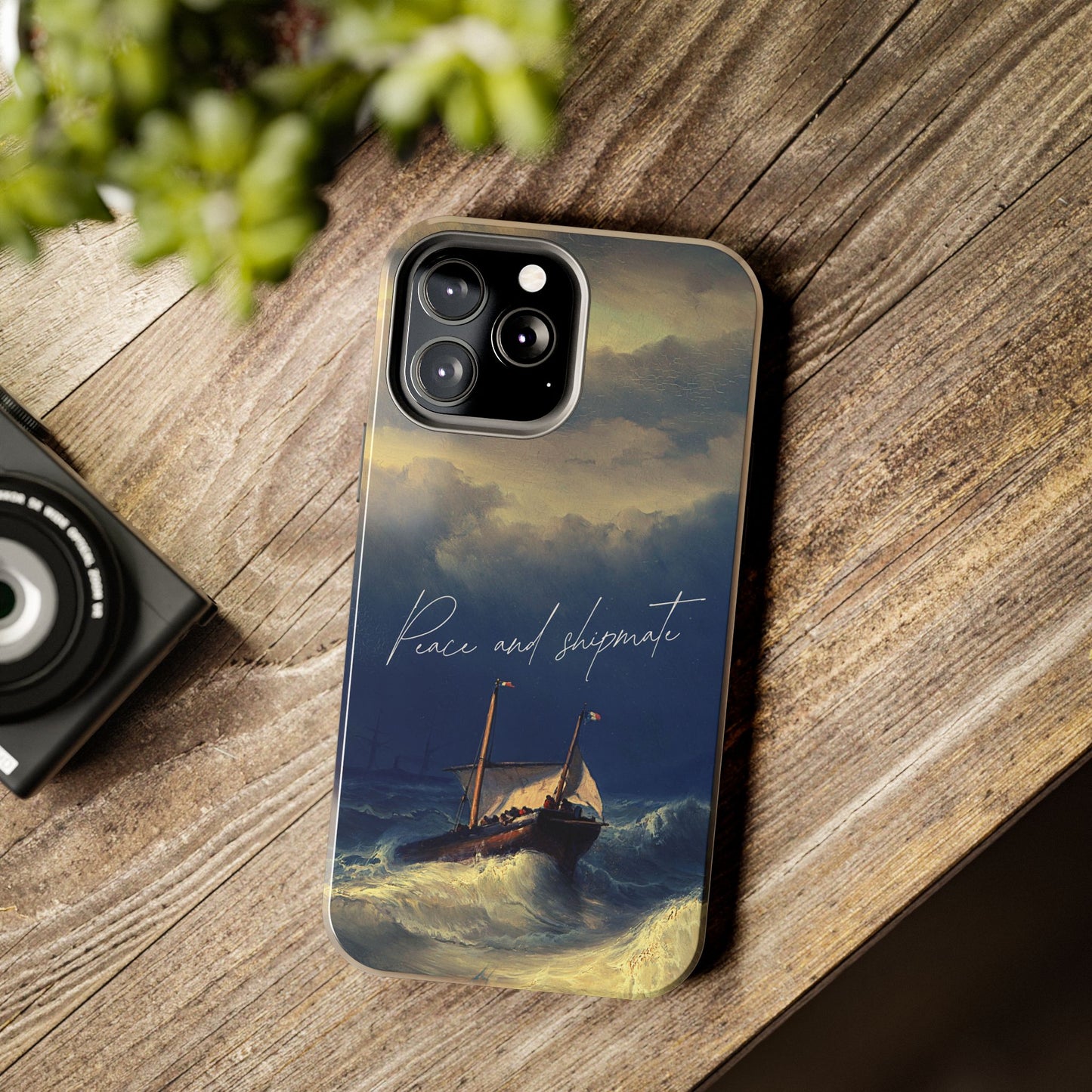 Artistic Phone Case - "Peace and Disparate" Design