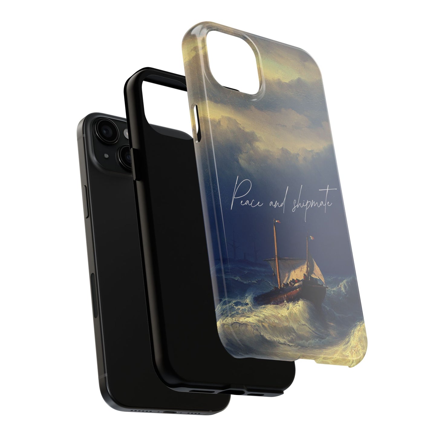 Artistic Phone Case - "Peace and Disparate" Design