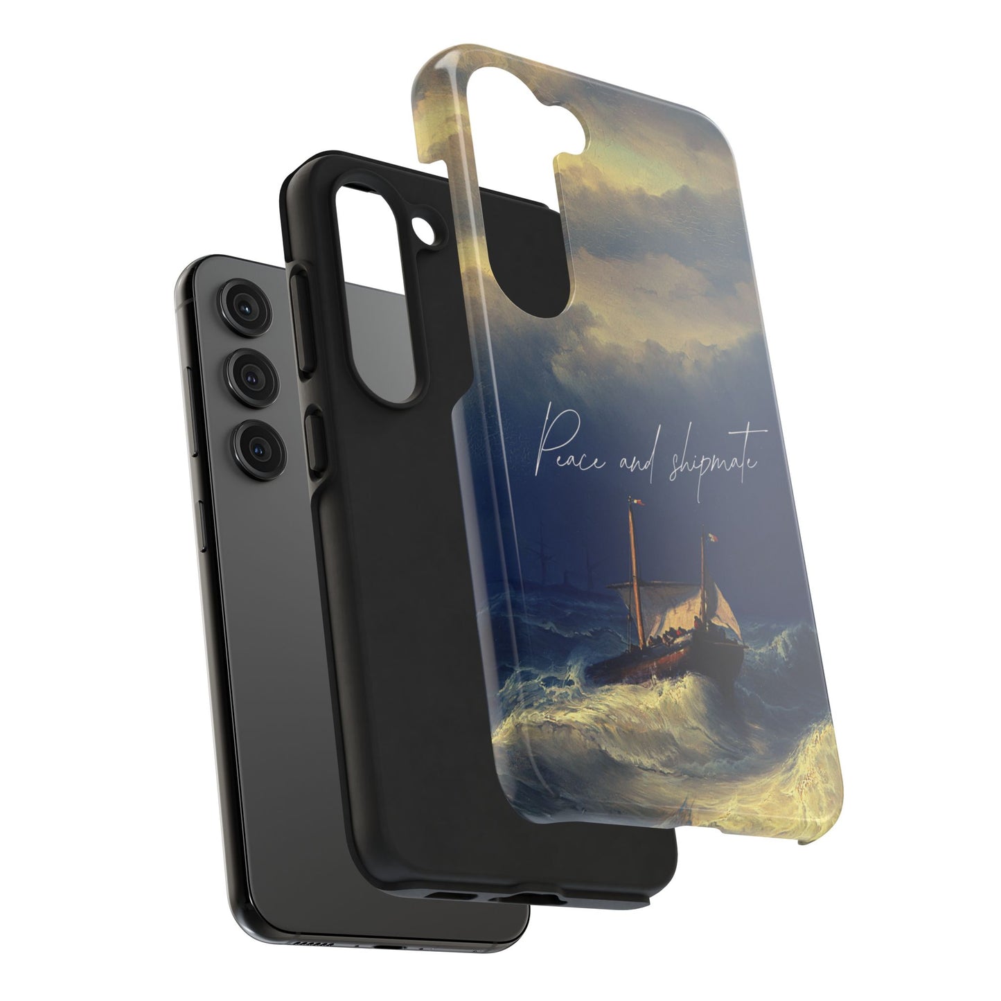 Artistic Phone Case - "Peace and Disparate" Design