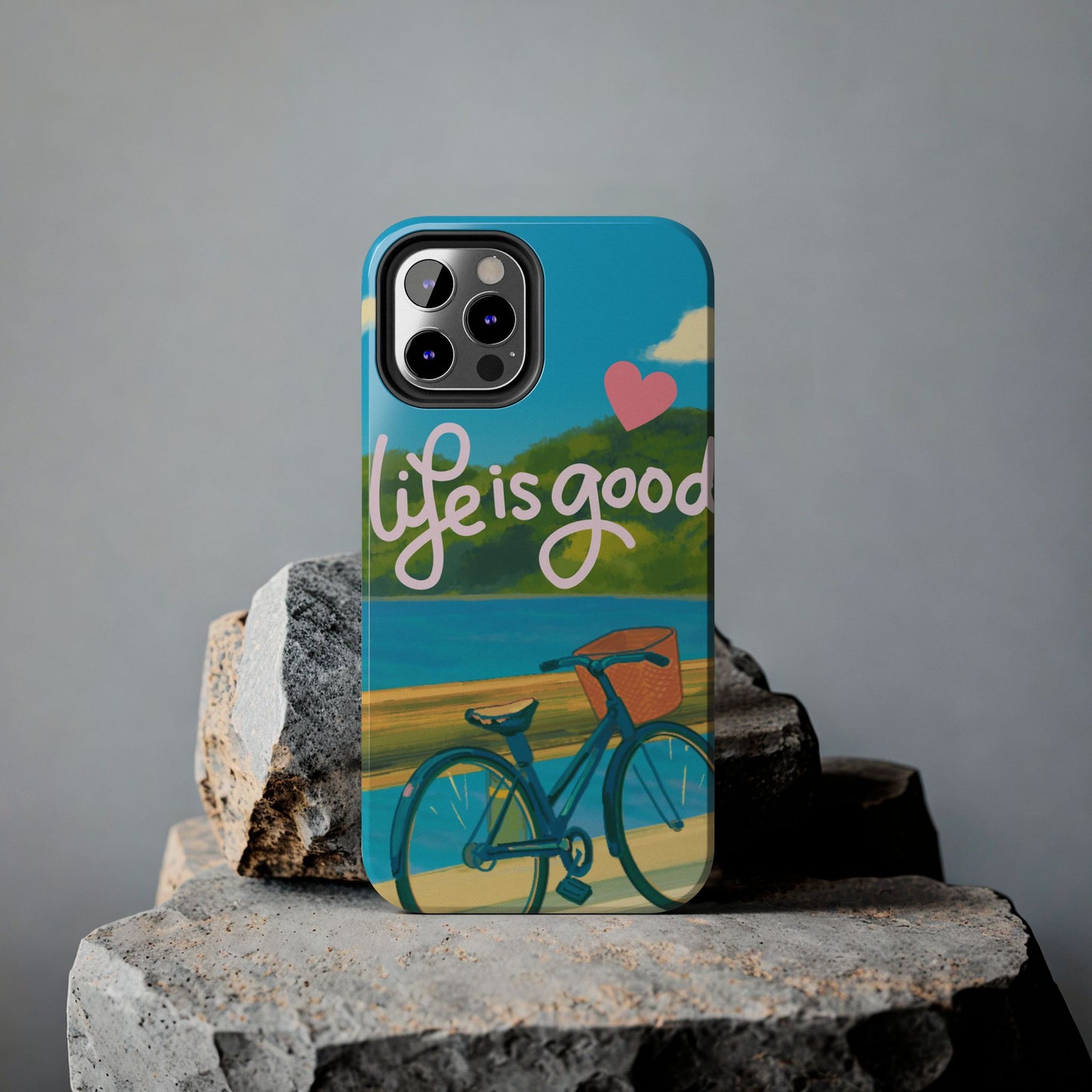 Vibrant Bicycle Design - Phone Case