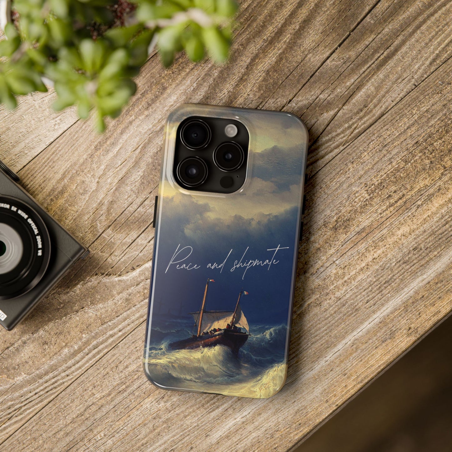 Artistic Phone Case - "Peace and Disparate" Design