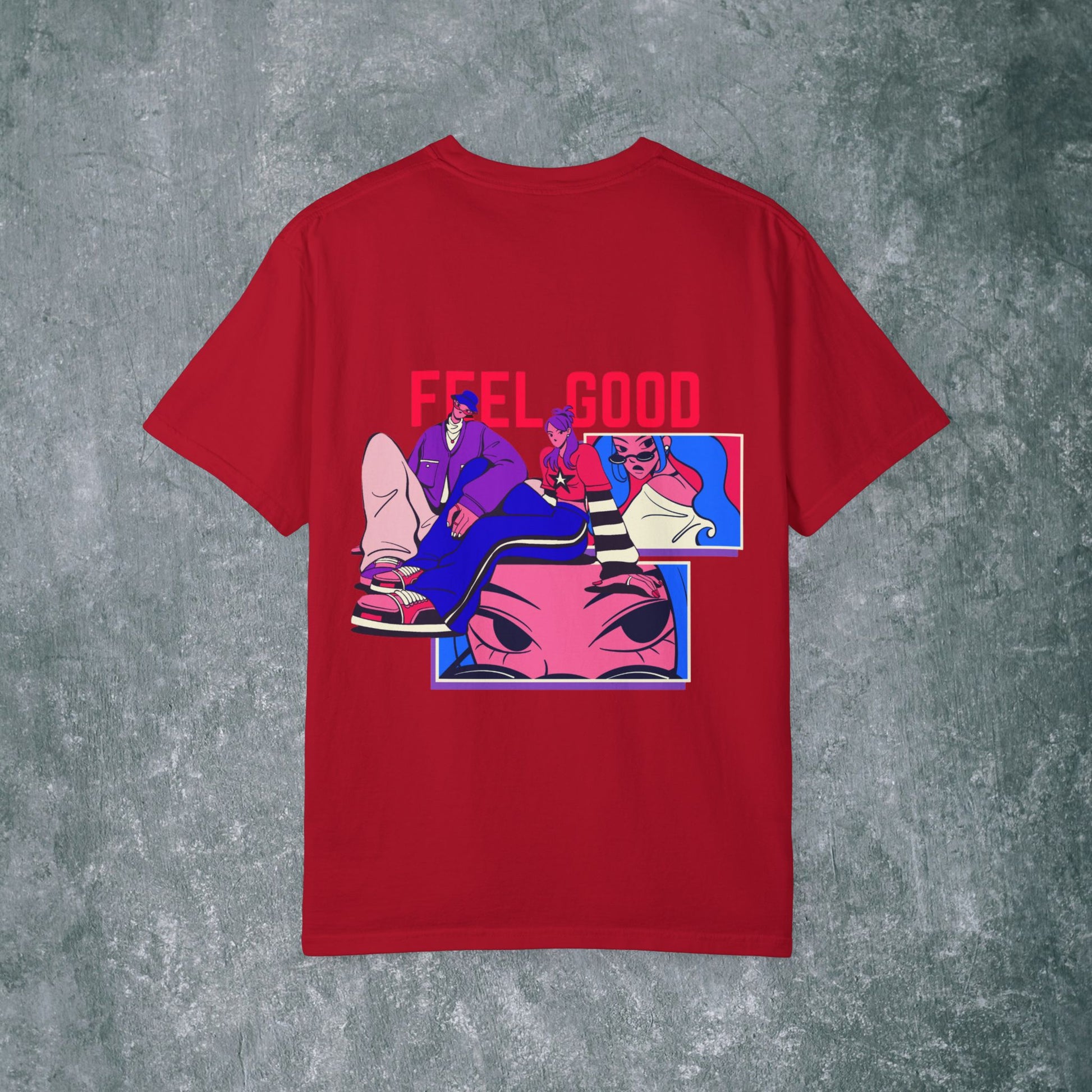Anime Lovers T-Shirt with Back Print