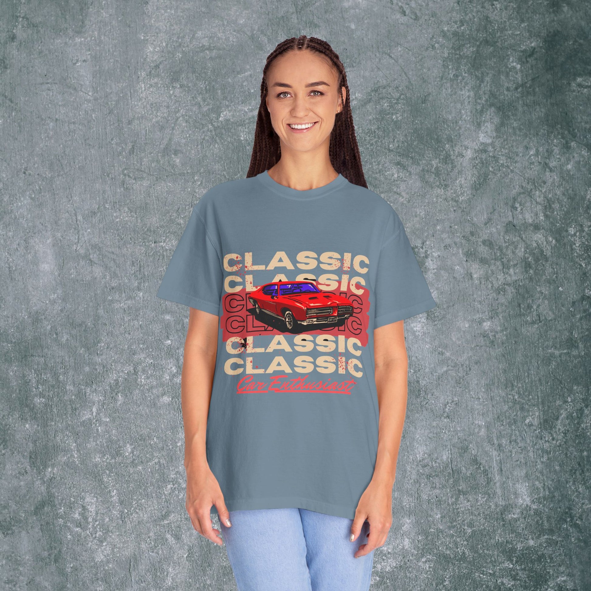 Classic Car Enthusiast Unisex Garment-Dyed T-Shirt