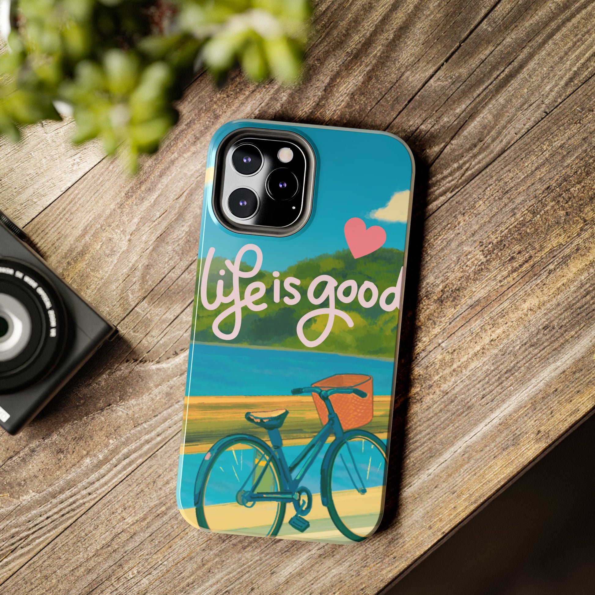Vibrant Bicycle Design - Phone Case