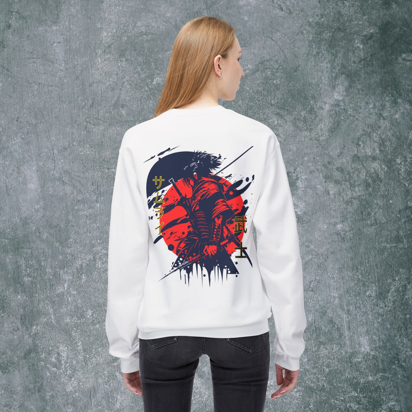 Samurai Graphic Crewneck Sweatshirt