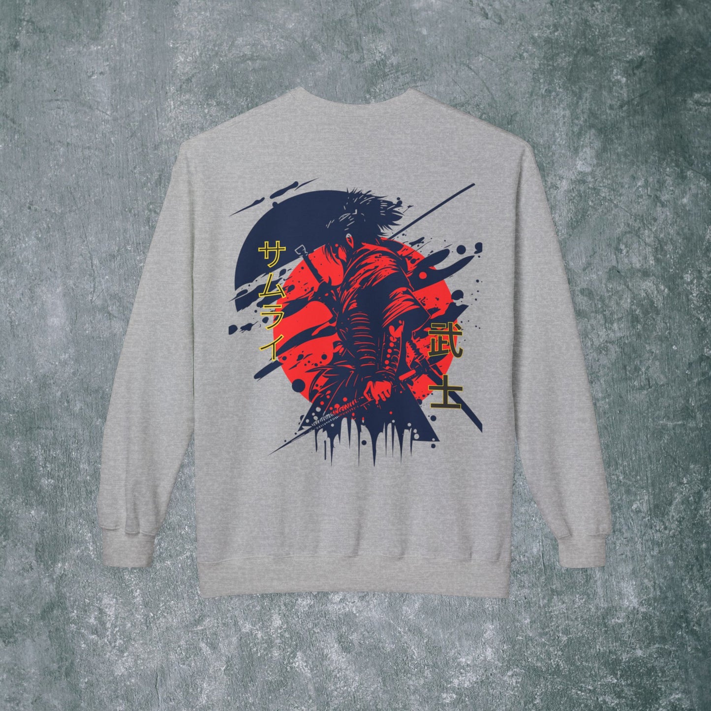 Samurai Graphic Crewneck Sweatshirt