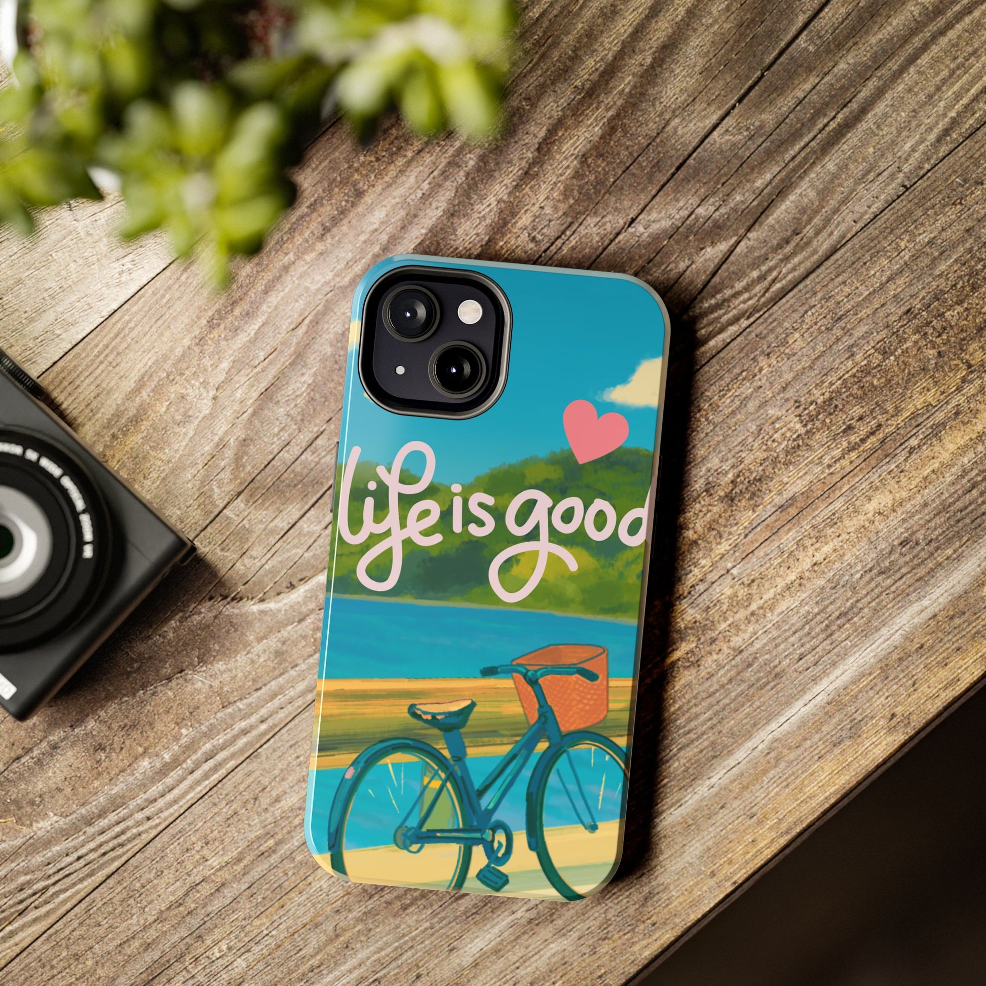 Vibrant Bicycle Design - Phone Case