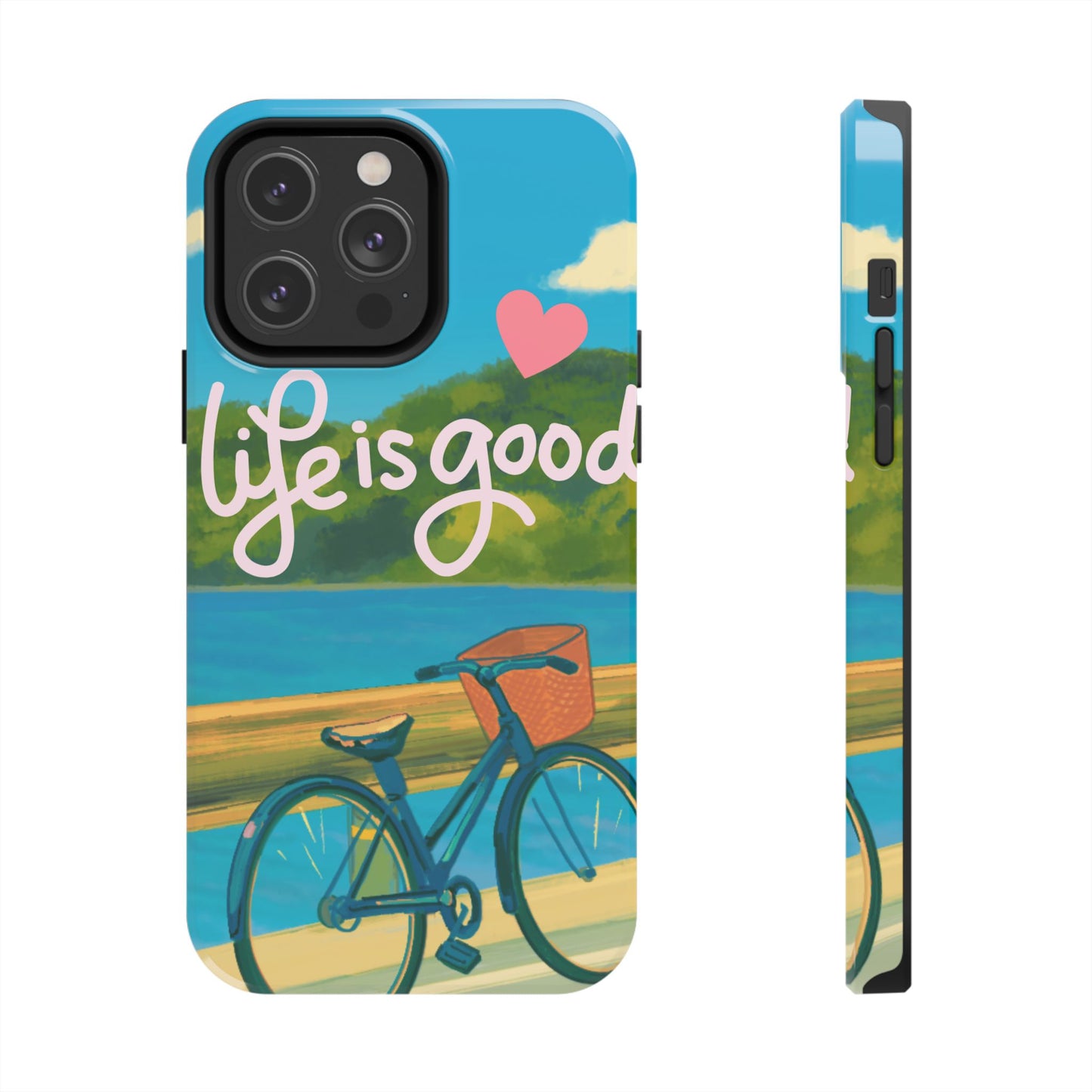 Vibrant Bicycle Design - Phone Case