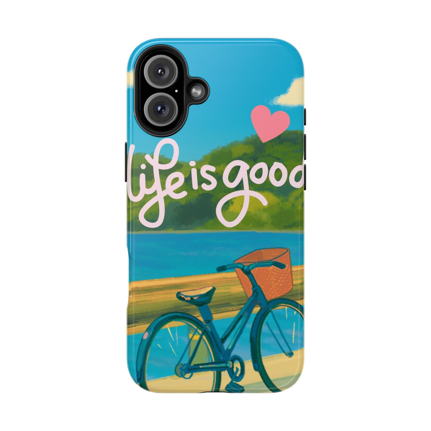 Vibrant Bicycle Design - Phone Case