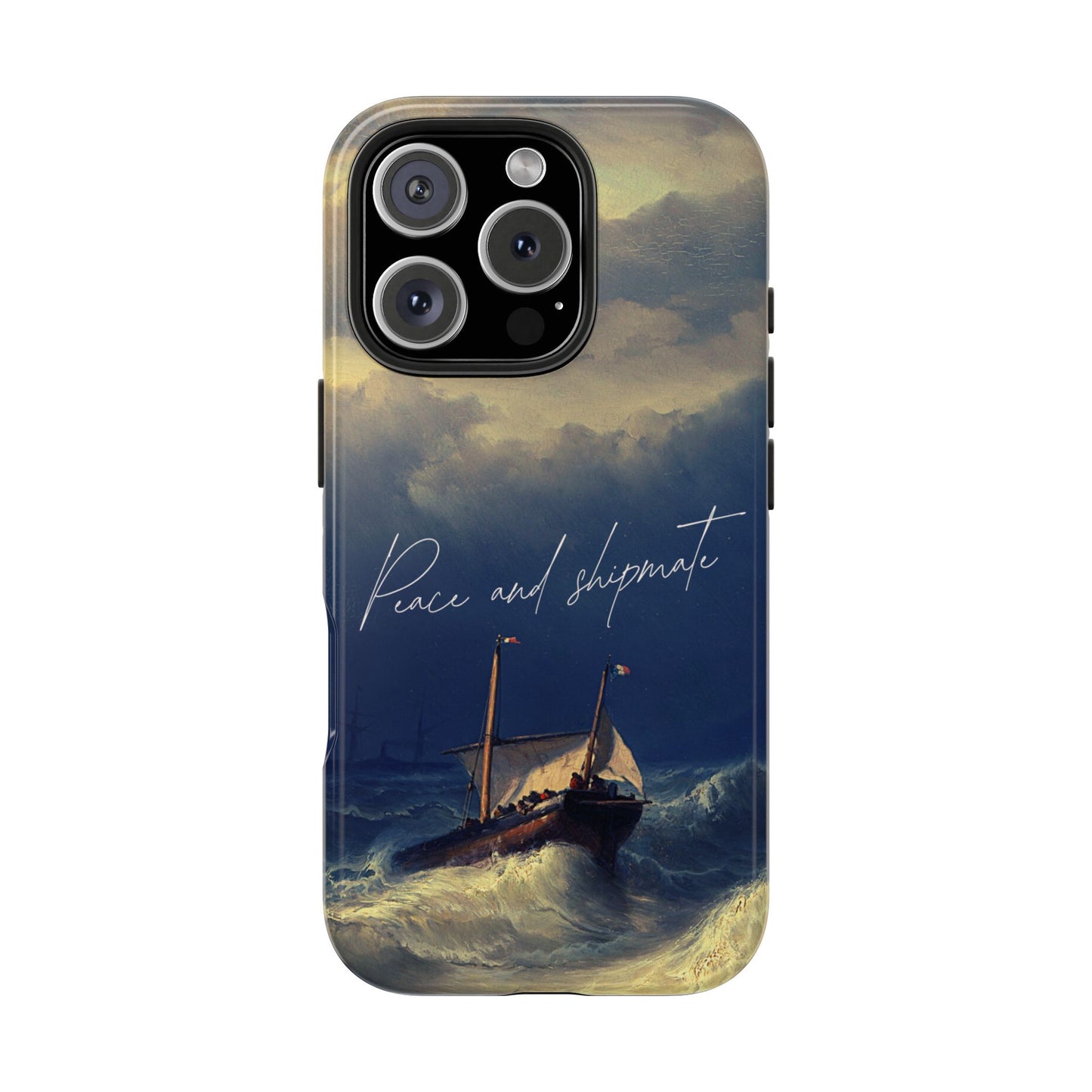 Artistic Phone Case - "Peace and Disparate" Design
