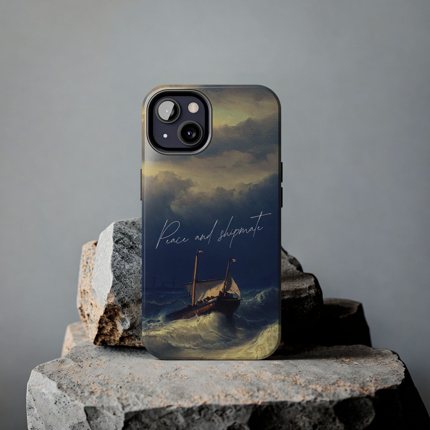 Artistic Phone Case - "Peace and Disparate" Design
