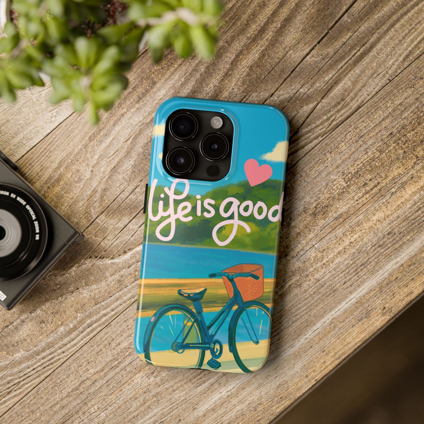 Vibrant Bicycle Design - Phone Case