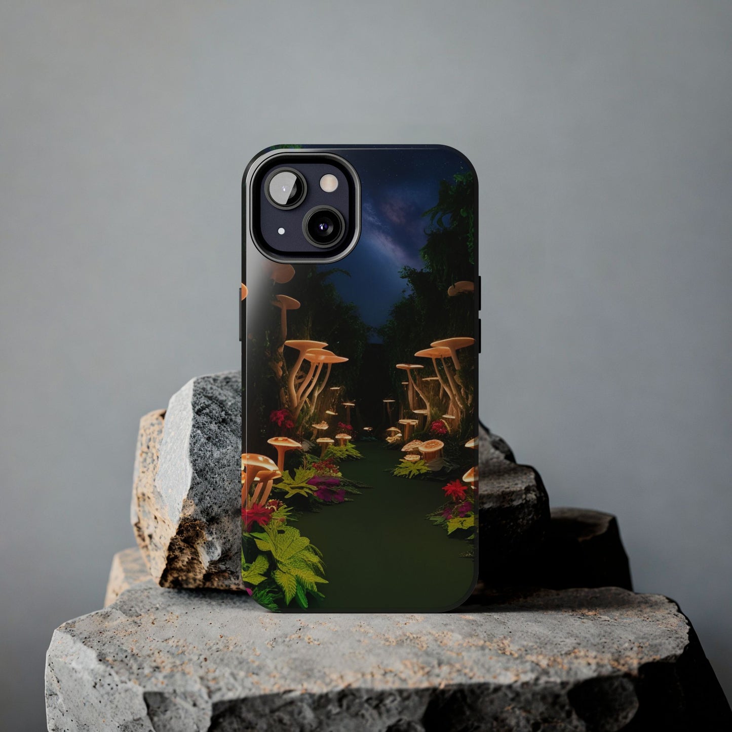 Mushroom Forest Tough Phone Case