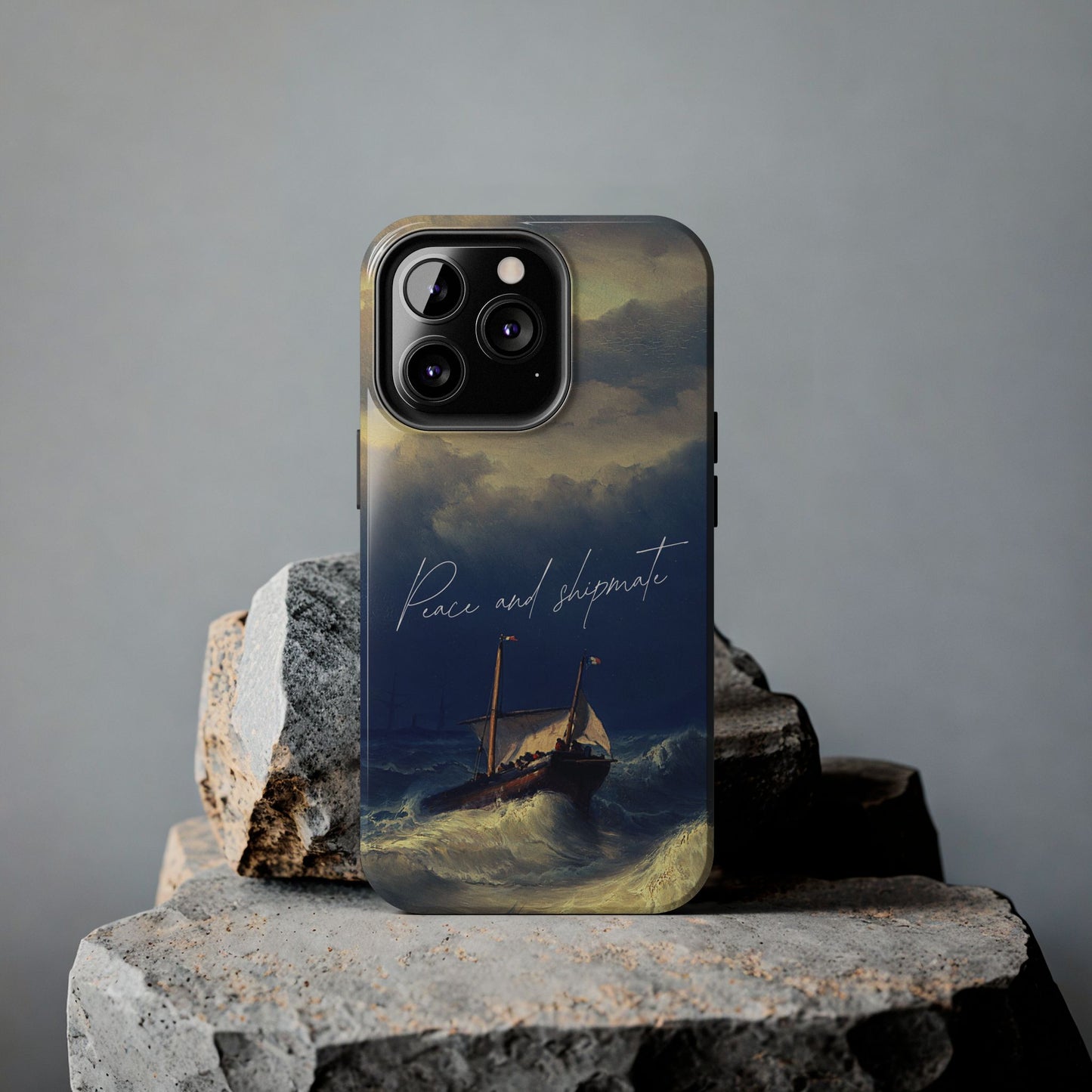 Artistic Phone Case - "Peace and Disparate" Design