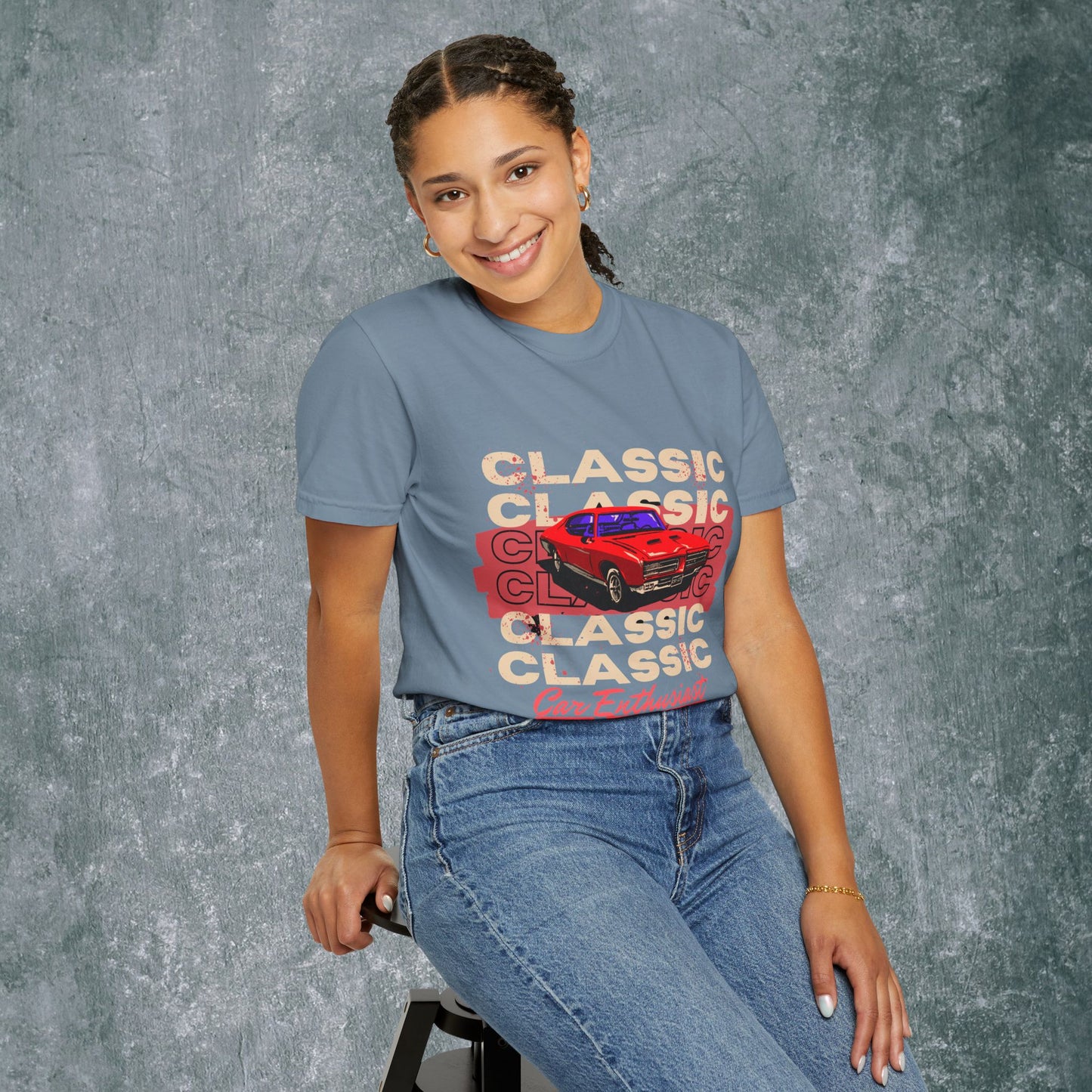 Classic Car Enthusiast Unisex Garment-Dyed T-Shirt