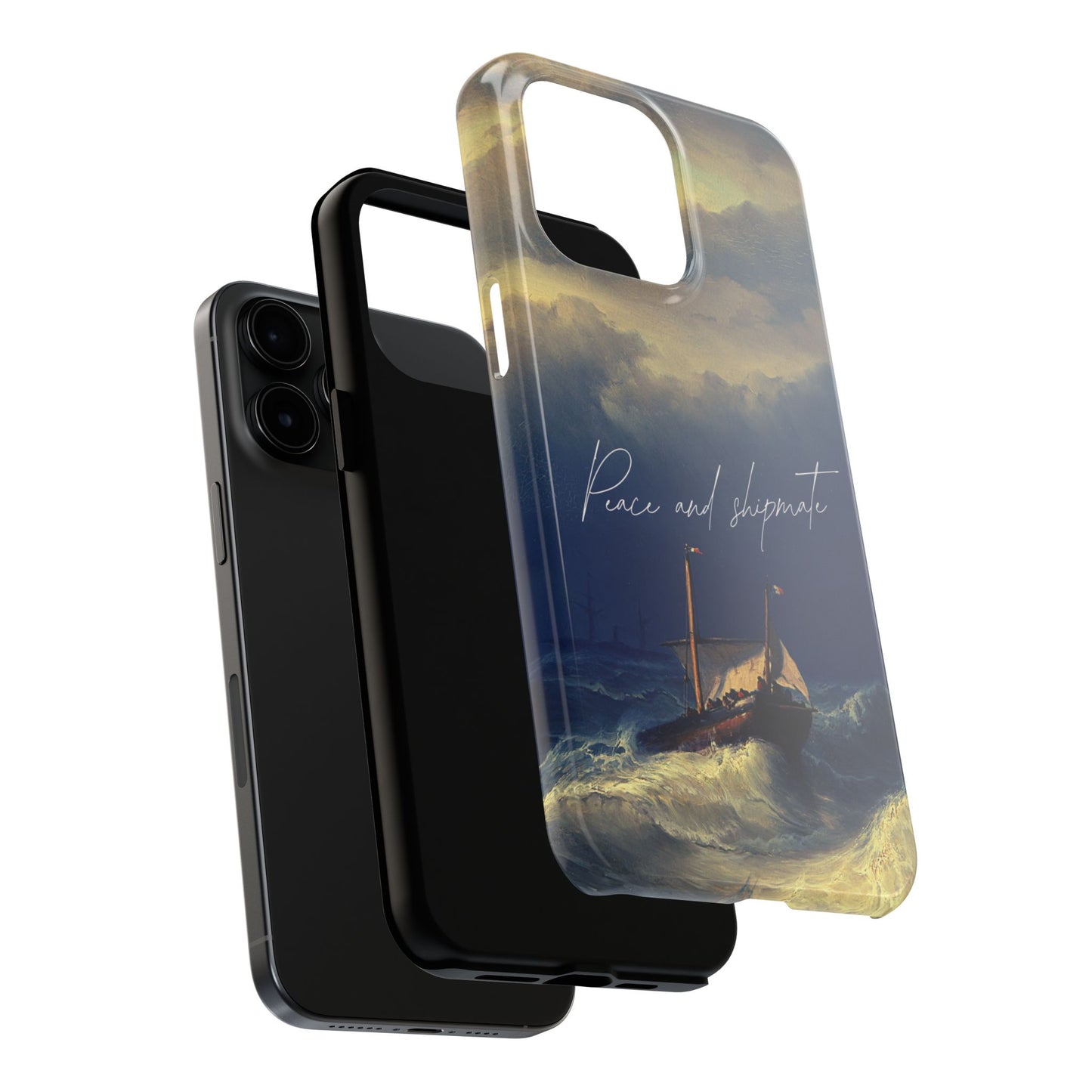 Artistic Phone Case - "Peace and Disparate" Design