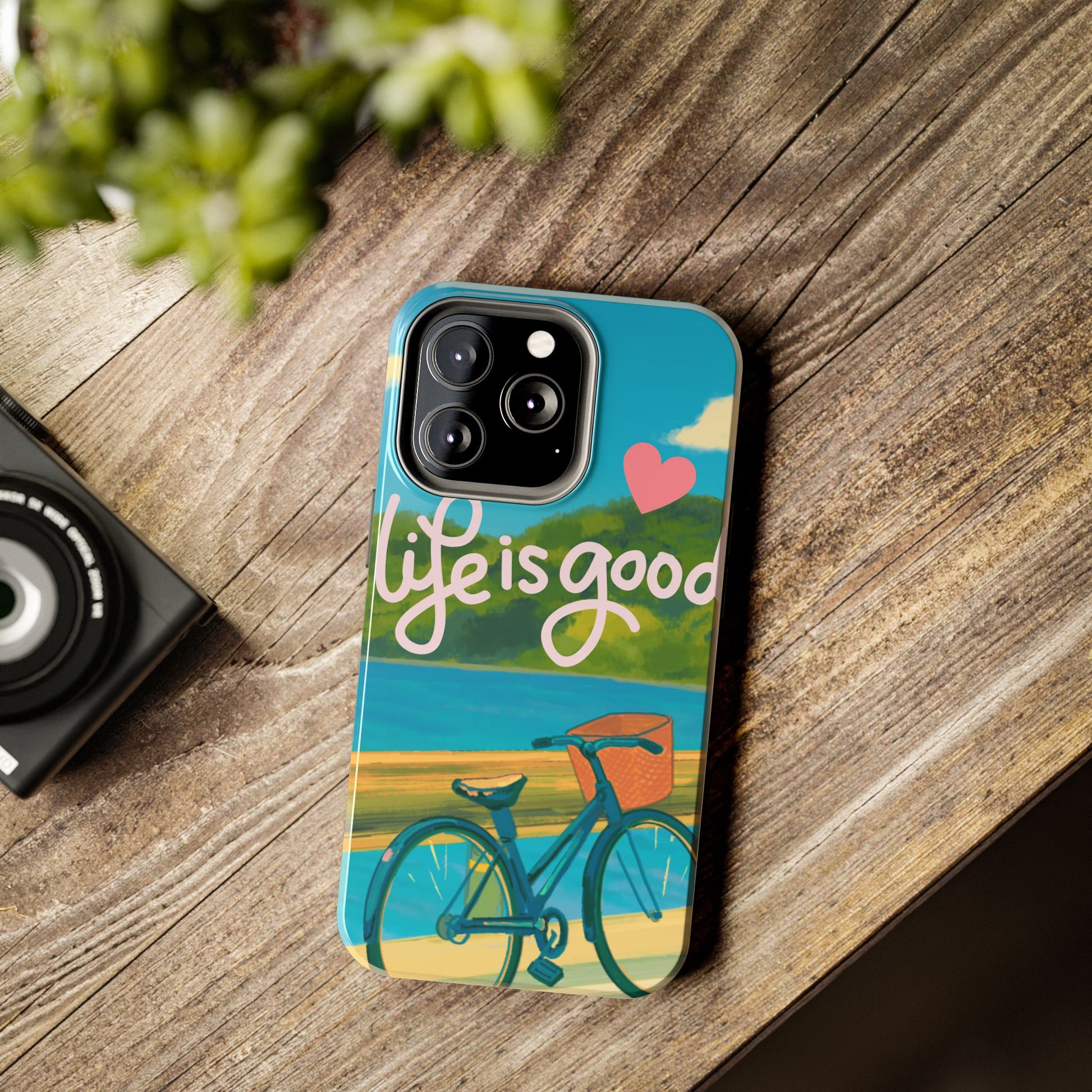 Vibrant Bicycle Design - Phone Case