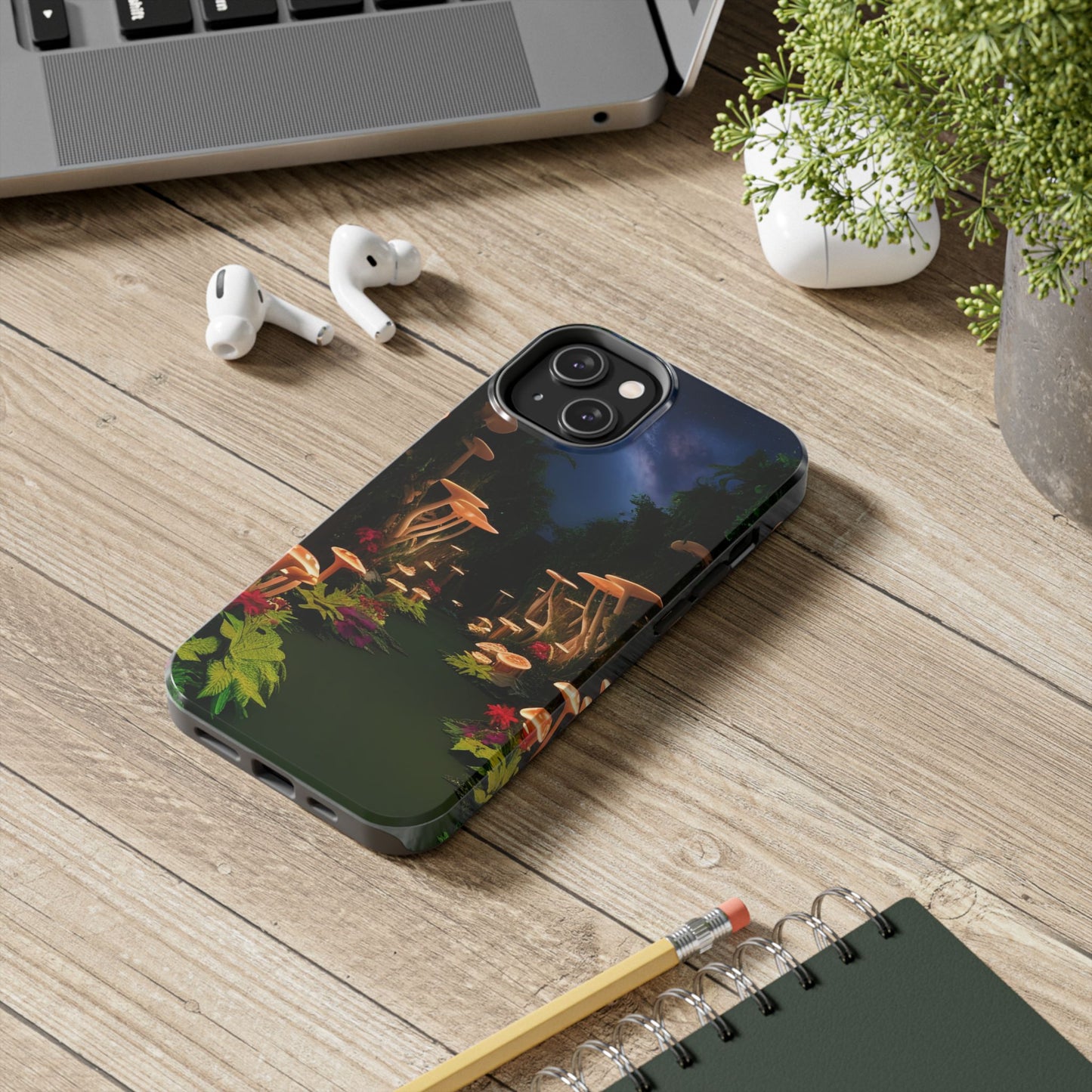 Mushroom Forest Tough Phone Case